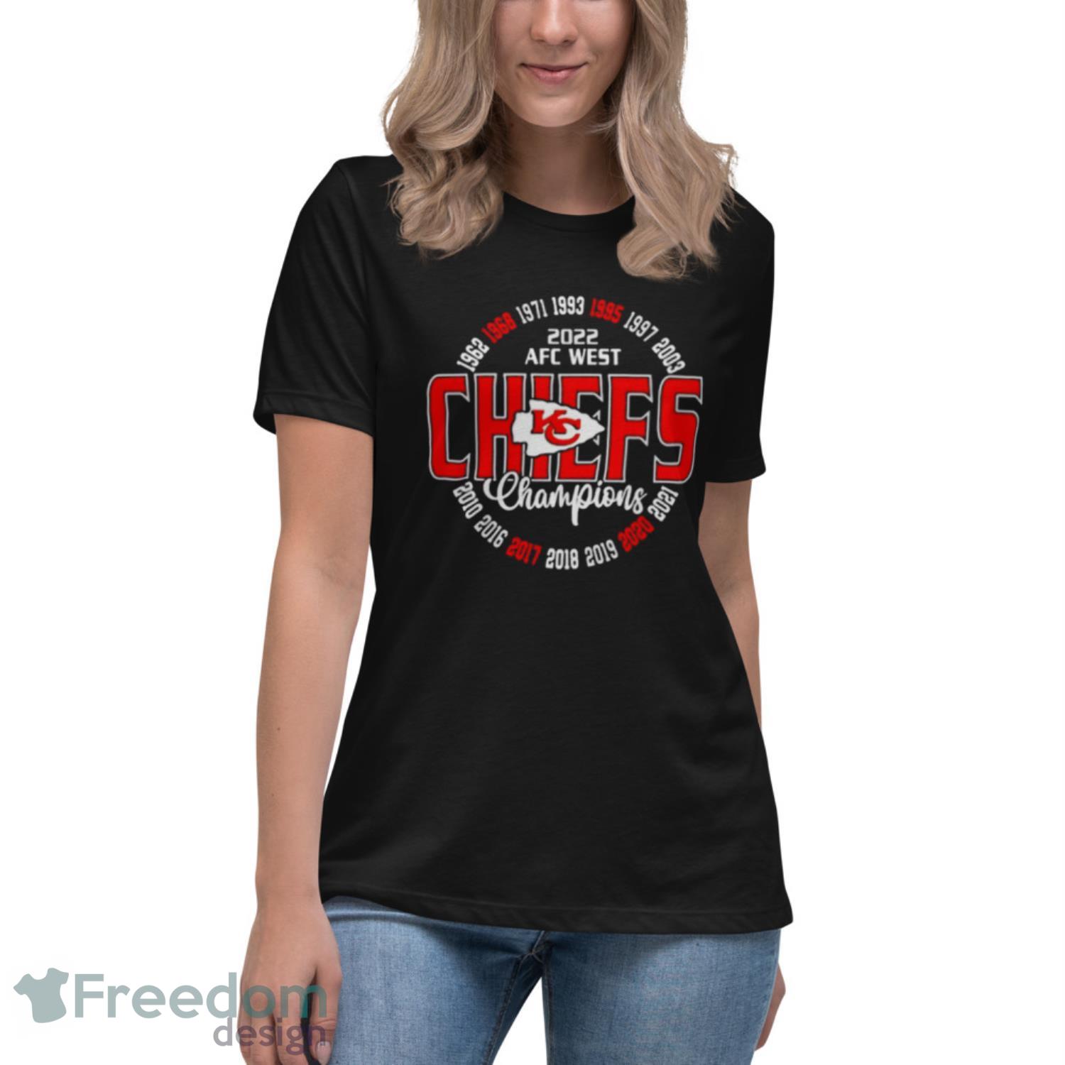 Kansas City Chiefs 2022 Afc West Champions Shirt - Freedomdesign