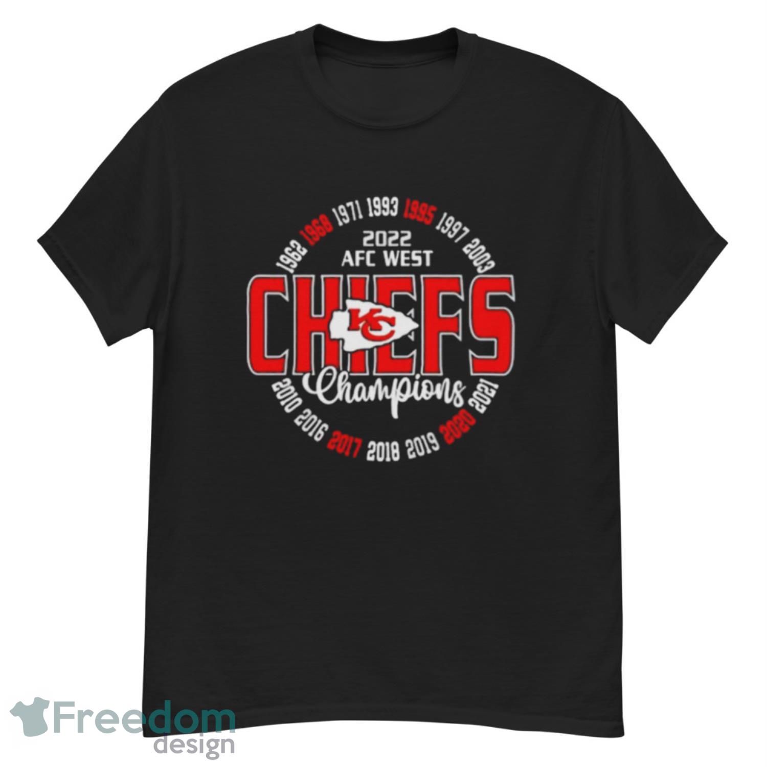 Chiefs AFC West Champions Shirt – Kansas City Chiefs in 2023