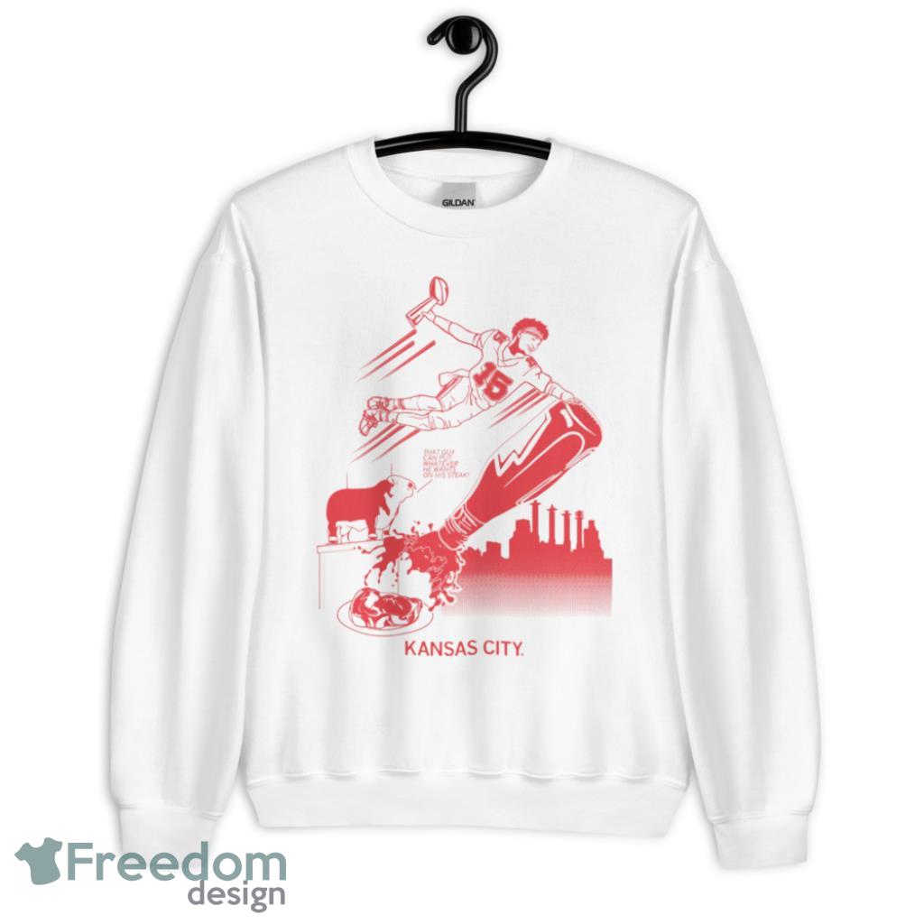 Kansas City Chiefs NFL Super Bowl Patrick Mahomes Flying Shirt Product Photo 1