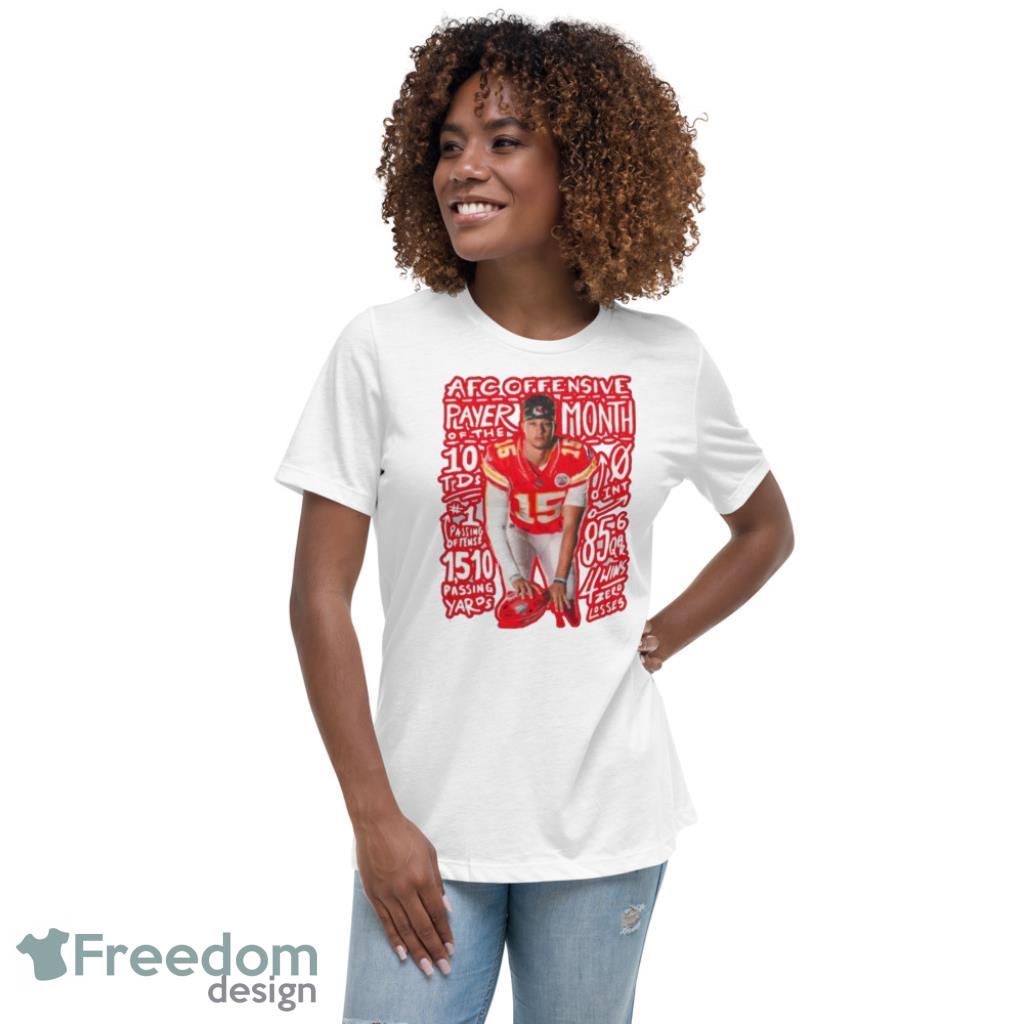 Kansas City Chiefs Patrick Mahomes Football AFC Offensive Paver Shirt Product Photo 7 Kansas City Chiefs Patrick Mahomes Football AFC Offensive Paver Shirt Product Photo 7