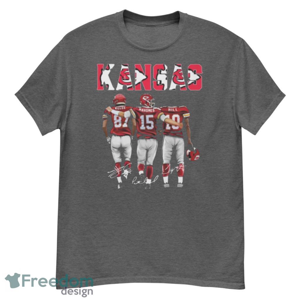 Patrick Mahomes Shirt Travis Kelce Kansas City Chiefs 2018 Essential T- Shirt for Sale by sillerioustees