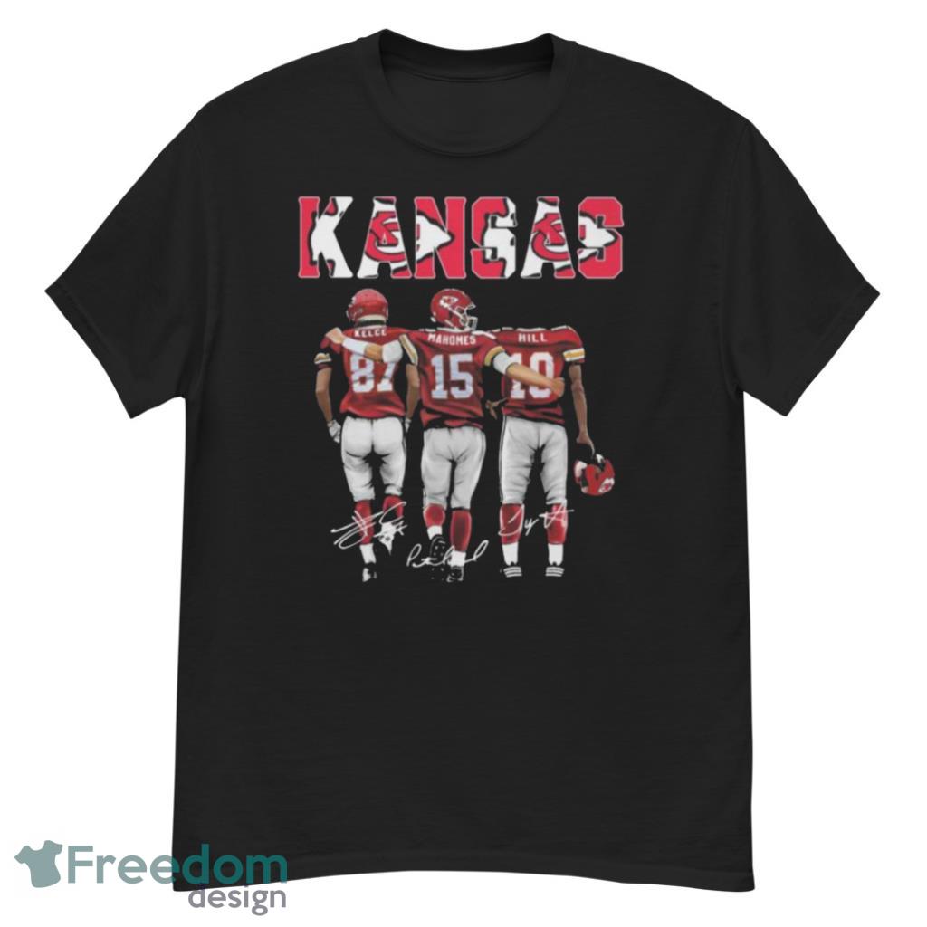 Travis Kelce And Patrick Mahomes Mirror Goats NFl T-Shirt - Printing Ooze