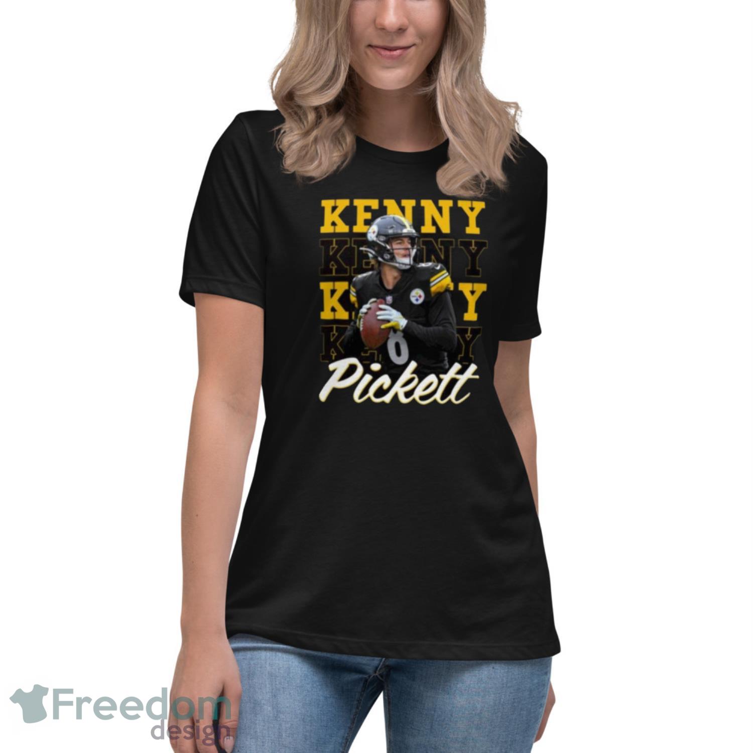 Kenny Pickett T-Shirt For Fans - Womens Relaxed Short Sleeve Jersey Tee Kenny Pickett T-Shirt For Fans - Womens Relaxed Short Sleeve Jersey Tee