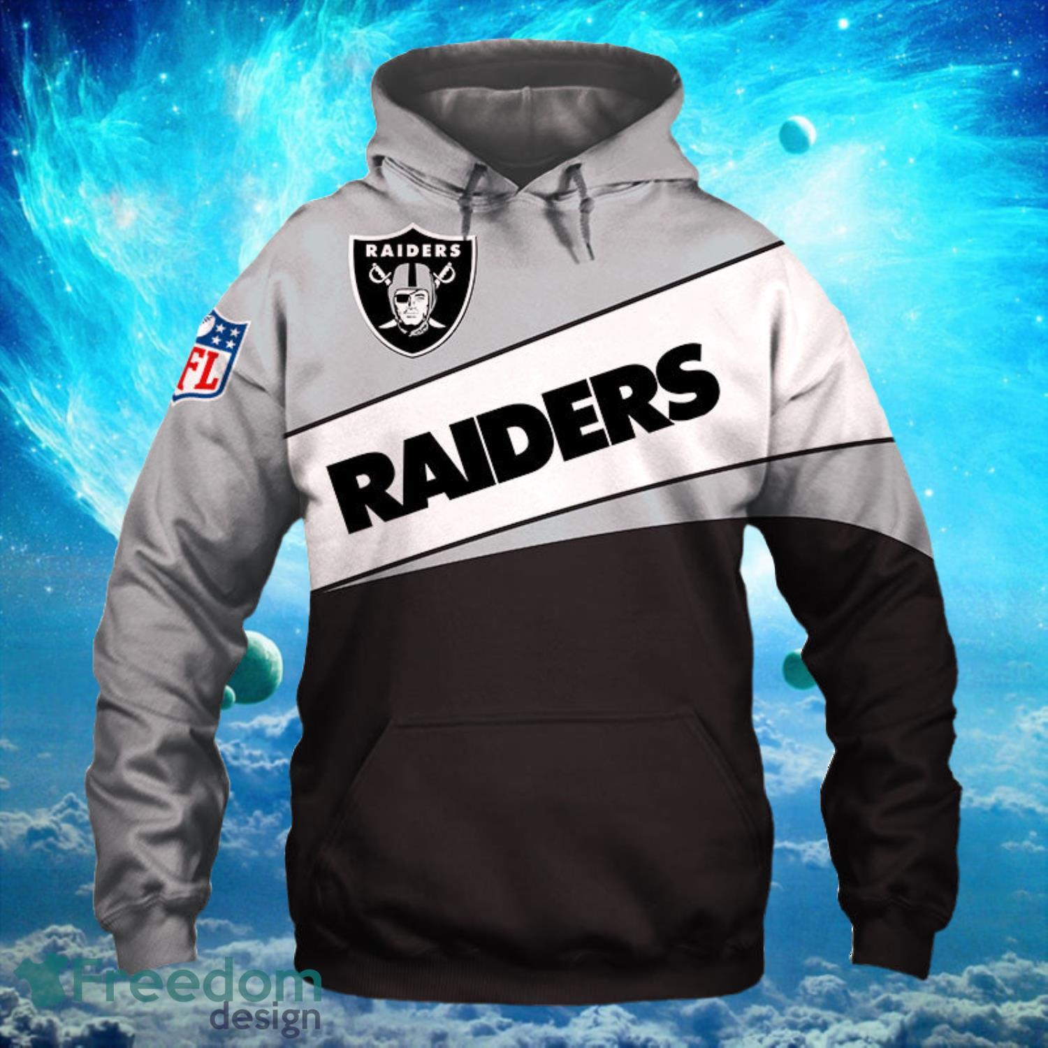 Las Vegas Raiders NFL Big Raiders Hoodies Print Full Product Photo 2