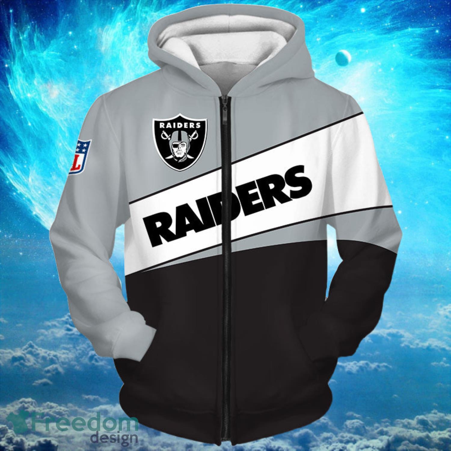 Las Vegas Raiders NFL Big Raiders Hoodies Print Full Product Photo 1