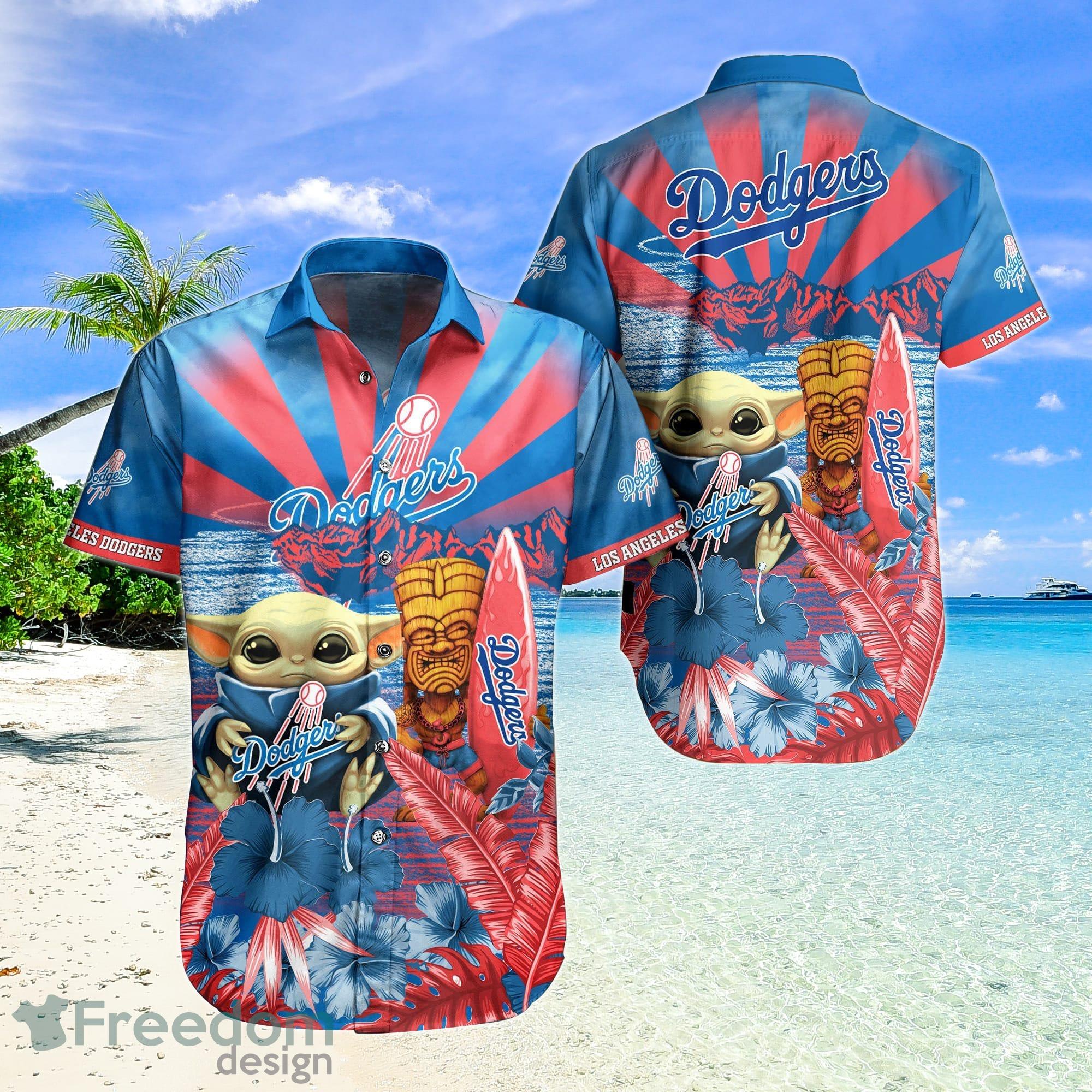 Los Angeles Dodgers MLB Flower Pattern Summer 3D Hawaiian Shirt -  Chilasport.com in 2023