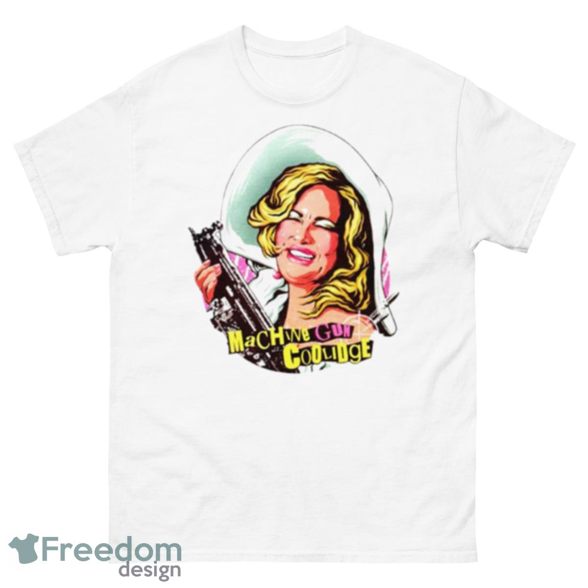 Machine Gun Coolidge Shirt - 500 Men’s Classic Tee Gildan