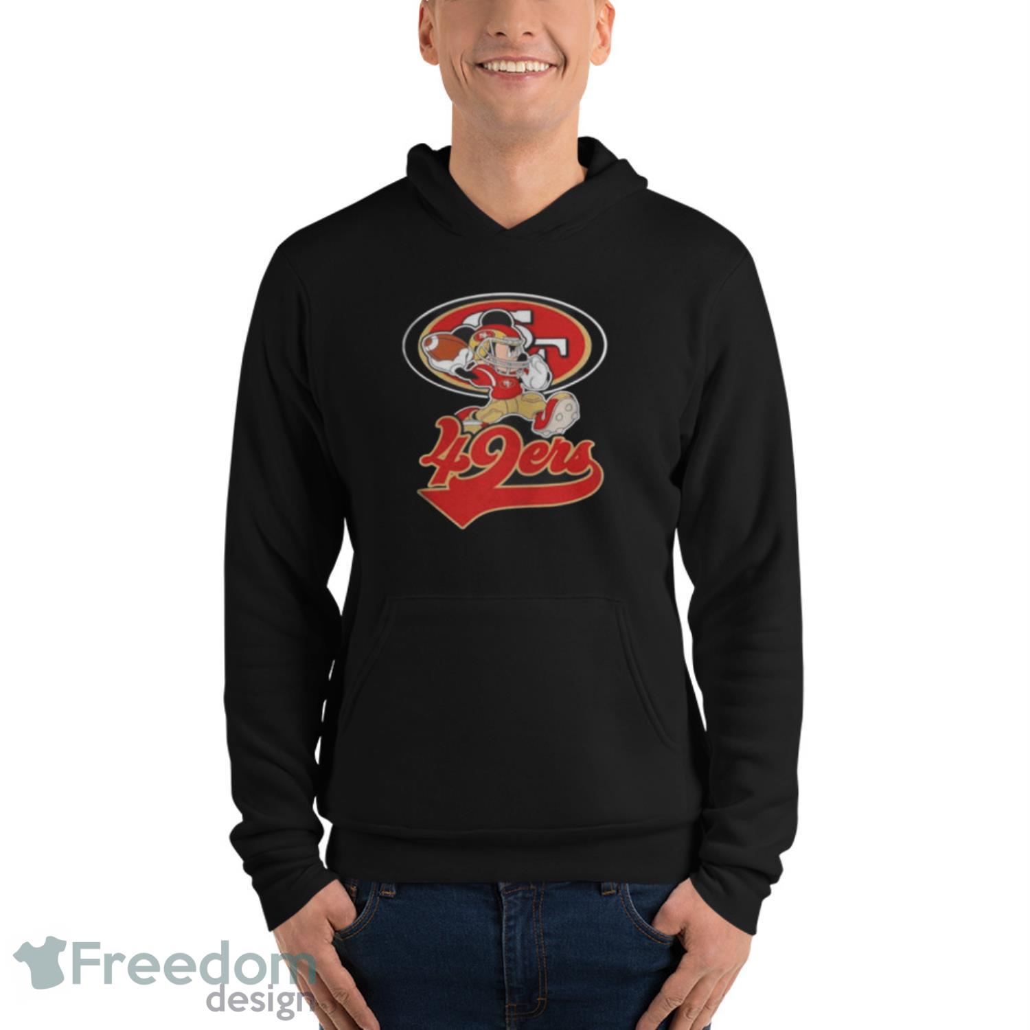 Mickey Mouse Player San Francisco 49Ers T-Shirt