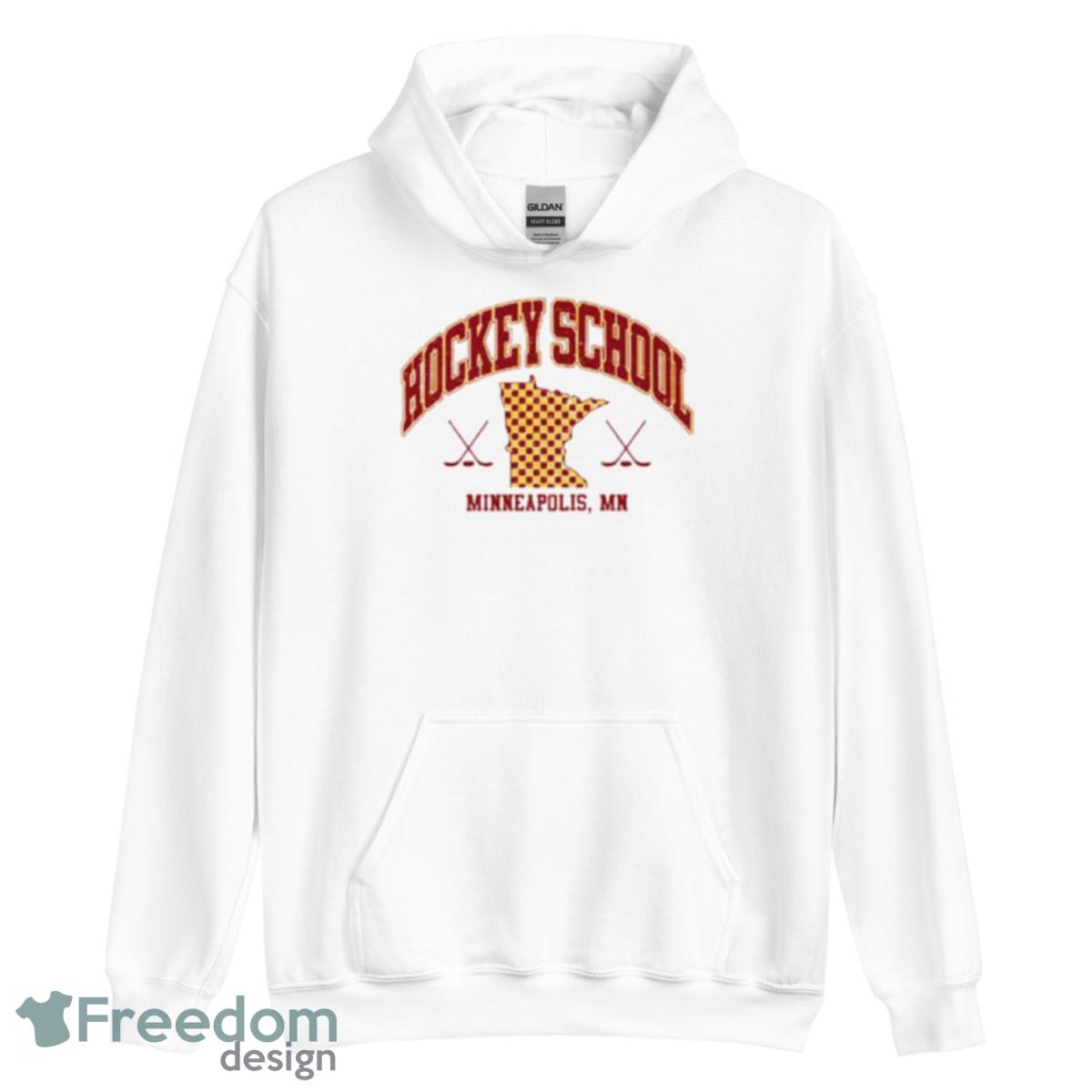 Minnesota Hockey School Shirt - Unisex Heavy Blend Hooded Sweatshirt Minnesota Hockey School Shirt - Unisex Heavy Blend Hooded Sweatshirt