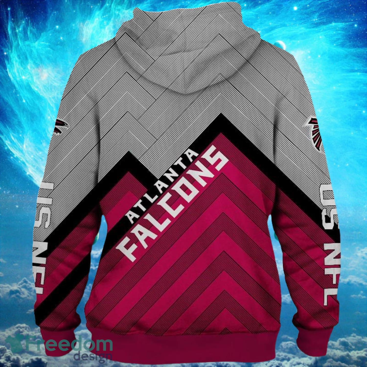 NFL Football Team Atlanta Falcons Hoodies Print Full Product Photo 2