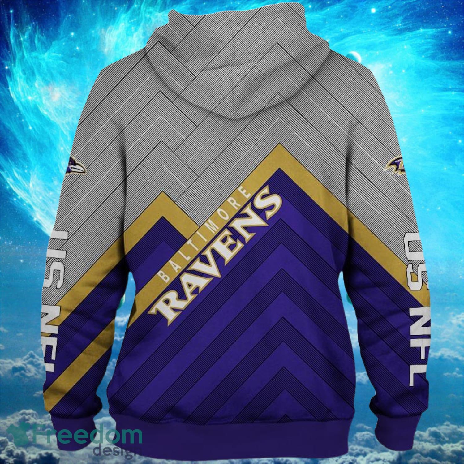 LIMITED NFL Baltimore Ravens Cycling Jersey Hoodie