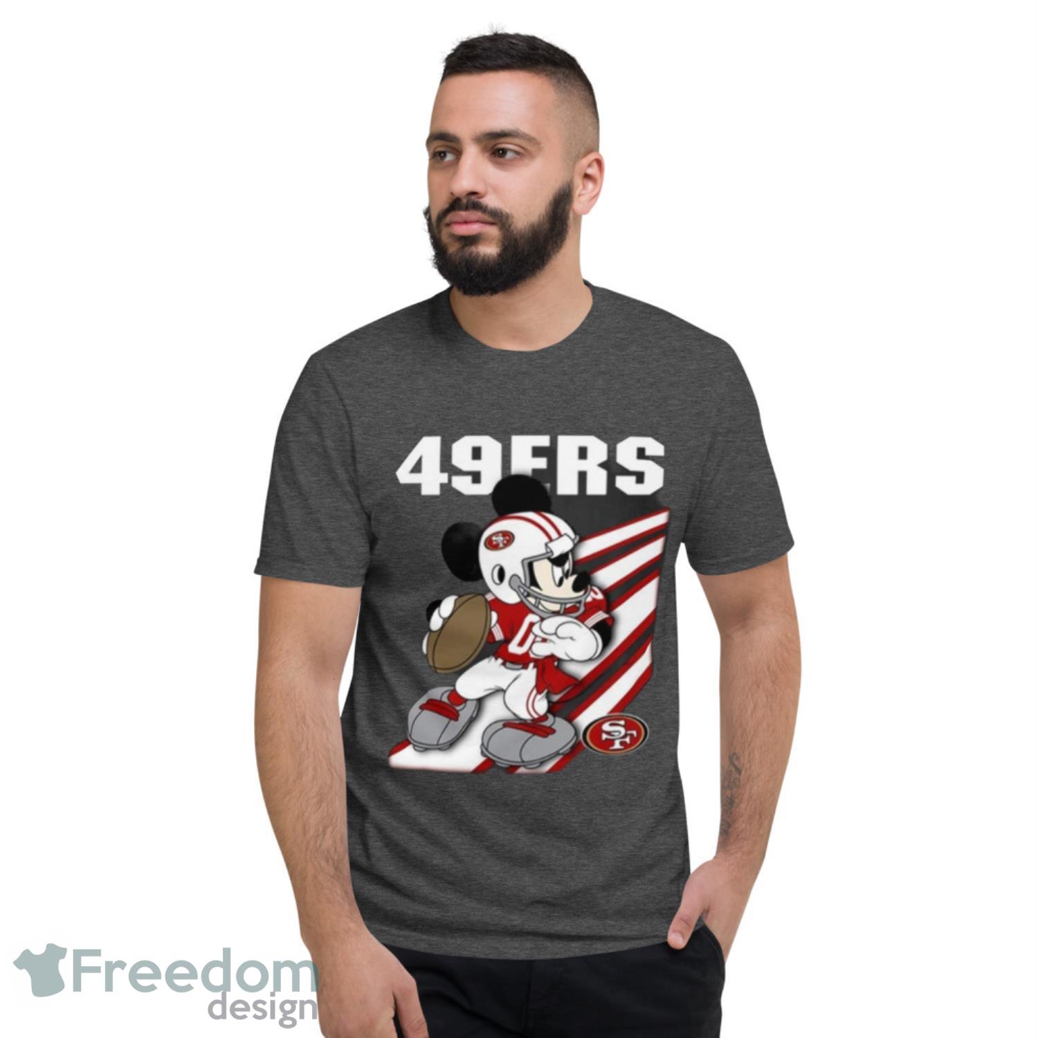 I Love The 49ers Mickey Mouse San Francisco 49ers Youth Sweatshirt 