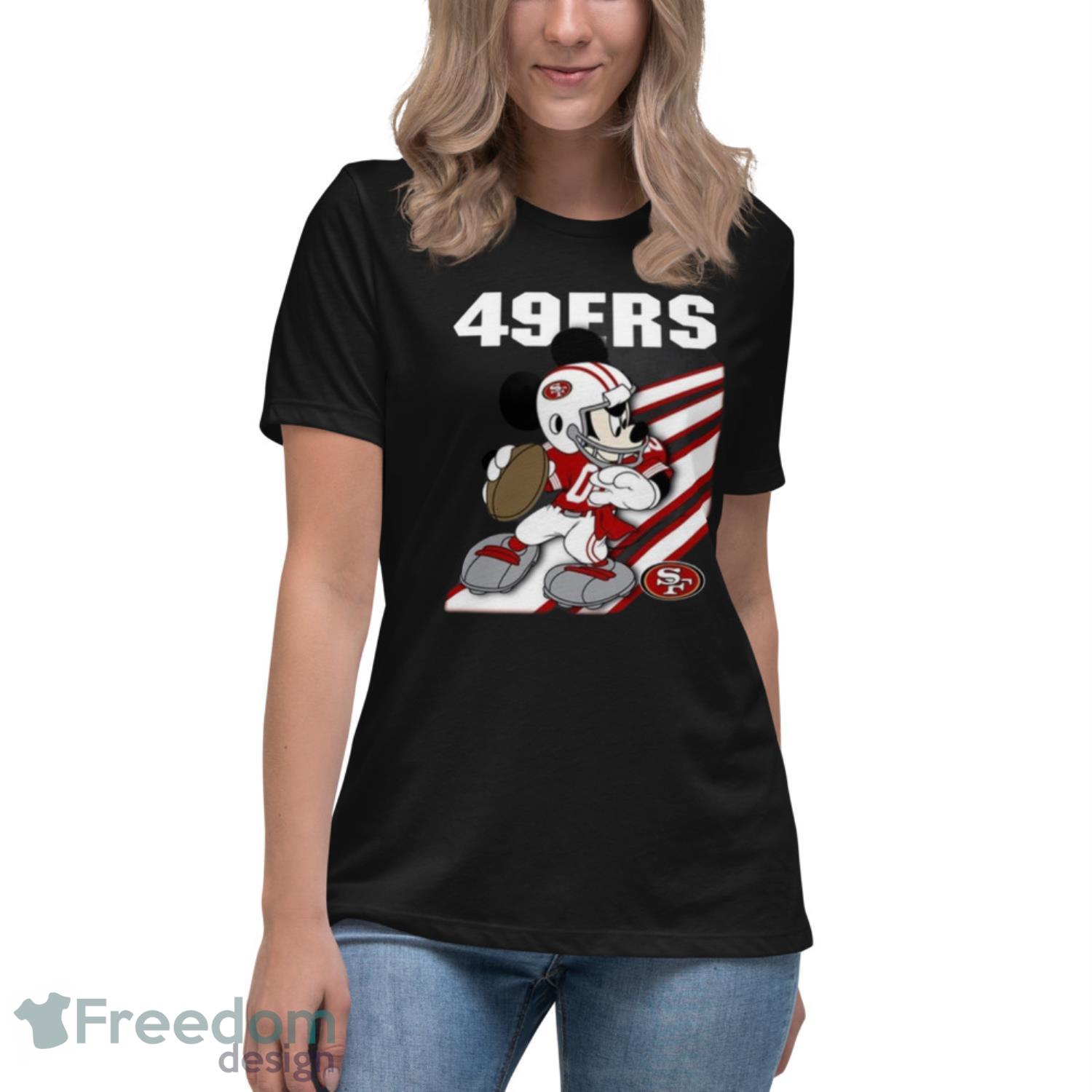 I Love The 49ers Mickey Mouse San Francisco 49ers Youth Sweatshirt 