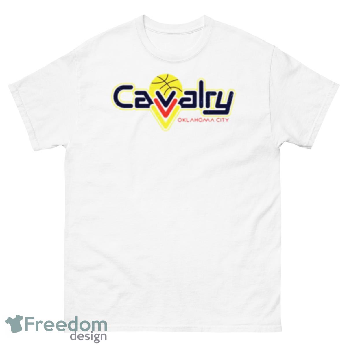 Oklahoma City Cavalry Shirt - 500 Men’s Classic Tee Gildan
