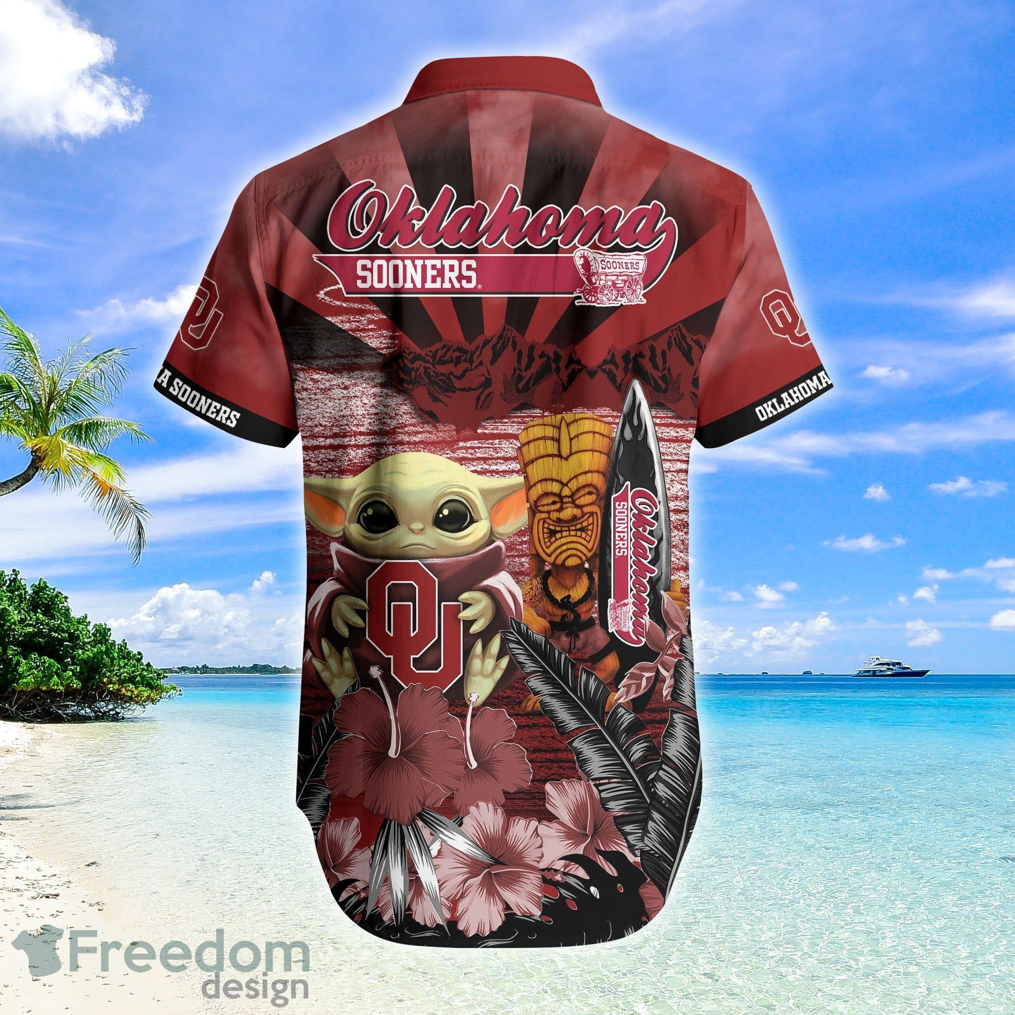 Oklahoma Sooners NCAA Hawaiian Shirt Coconut Funny Fans Gift