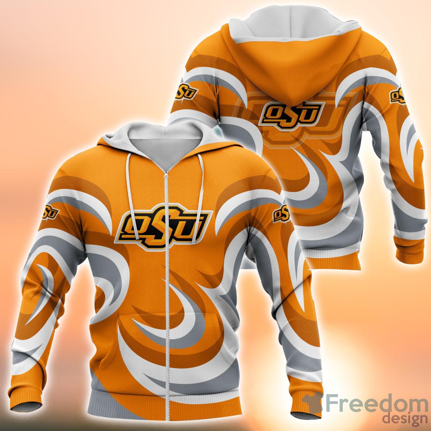 Oklahoma State Cowboys NCAA 3D Hoodie Dress - USALast