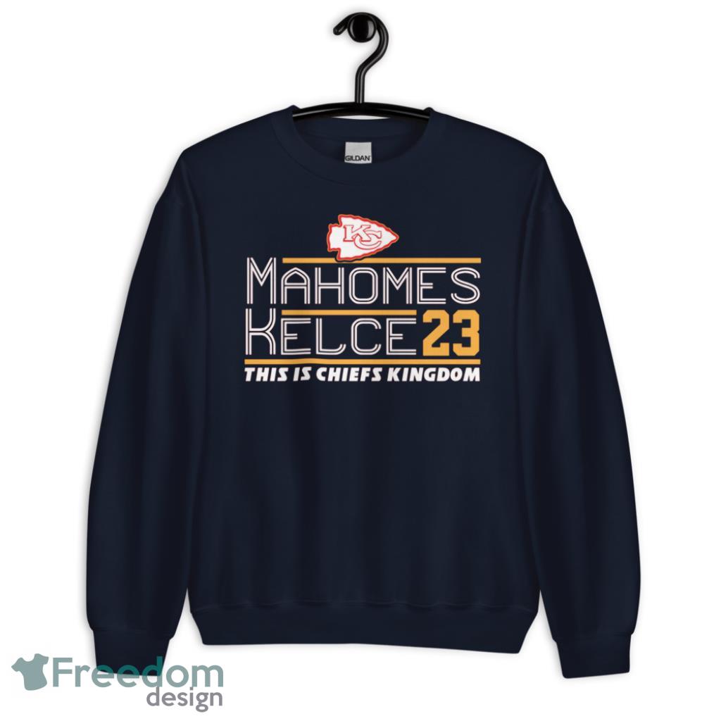 Kansas City Chiefs Travis Kelce Sweatshirt KC Chiefs Gifts - Happy Place  for Music Lovers