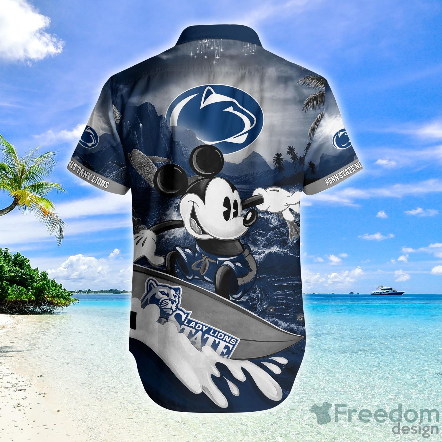 Dallas Cowboys Hawaiian Shirt Mickey Surfing Cowboys Gift