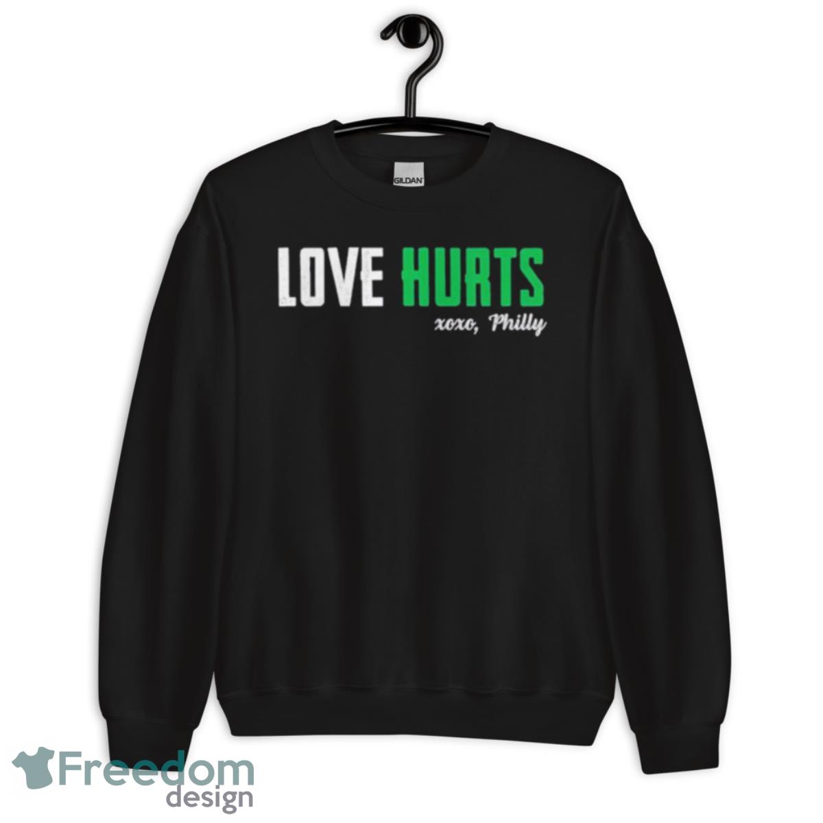 Eagles Hurts Shirt, Philadelphia Eagles Love Hurts - Happy Place for Music  Lovers