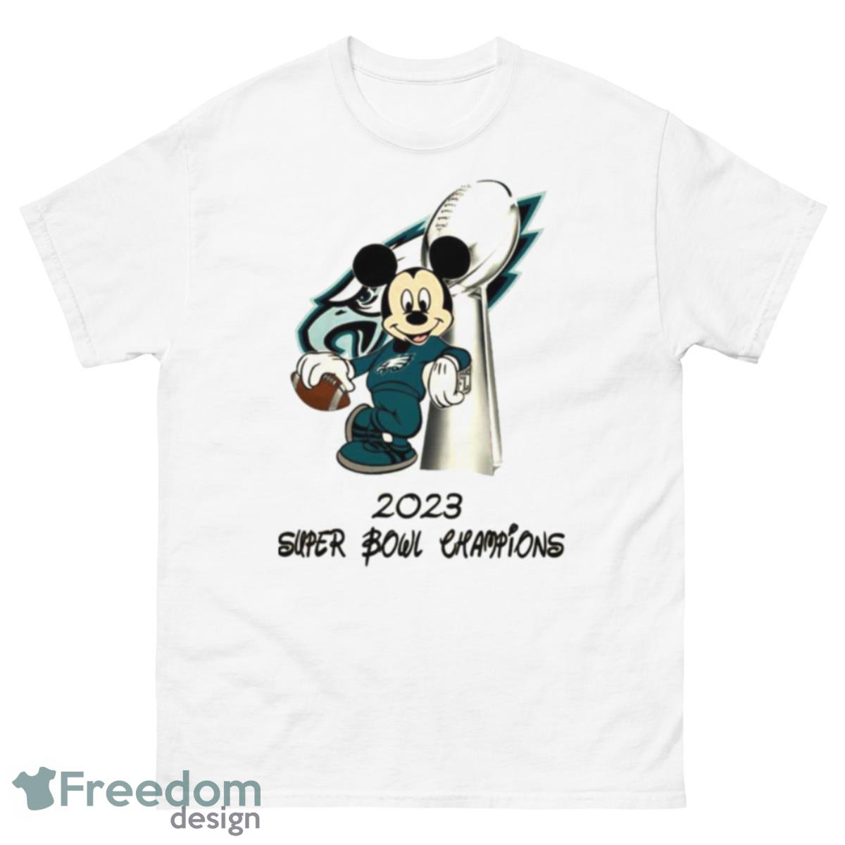 Philadelphia Eagles Mickey Football Super Bowl Champions 2023 Shirt - 500 Men’s Classic Tee Gildan