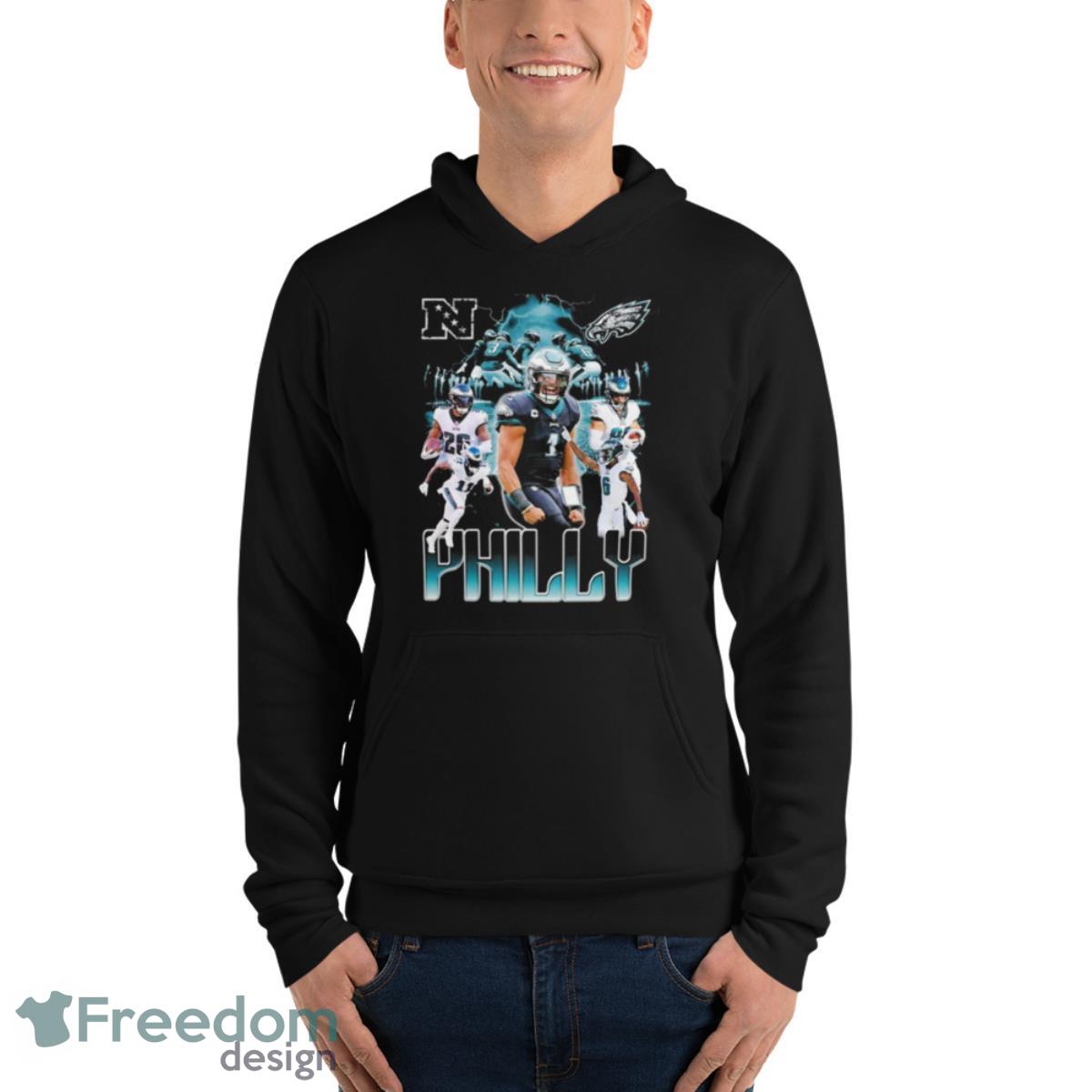 Philadelphia Eagles NFC Championship Tee 2023 Shirt - Unisex Fleece Pullover Hoodie Philadelphia Eagles NFC Championship Tee 2023 Shirt - Unisex Fleece Pullover Hoodie