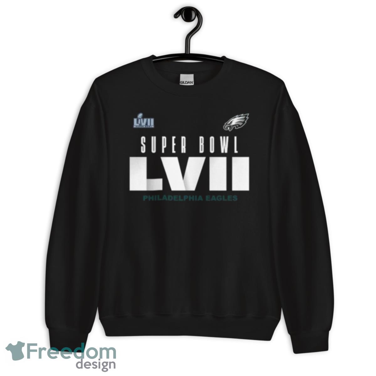 Philadelphia Eagles Super Bowl LVII Varsity Roster Shirt - Unisex Crewneck Sweatshirt Philadelphia Eagles Super Bowl LVII Varsity Roster Shirt - Unisex Crewneck Sweatshirt