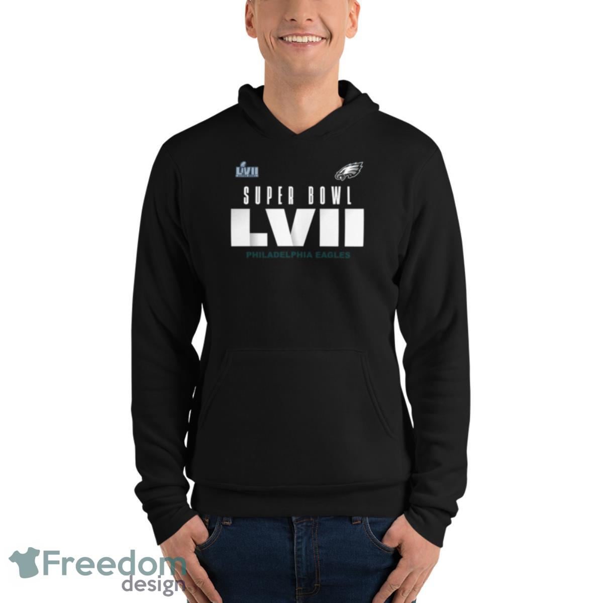 Philadelphia Eagles Super Bowl LVII Varsity Roster Shirt - Unisex Fleece Pullover Hoodie Philadelphia Eagles Super Bowl LVII Varsity Roster Shirt - Unisex Fleece Pullover Hoodie