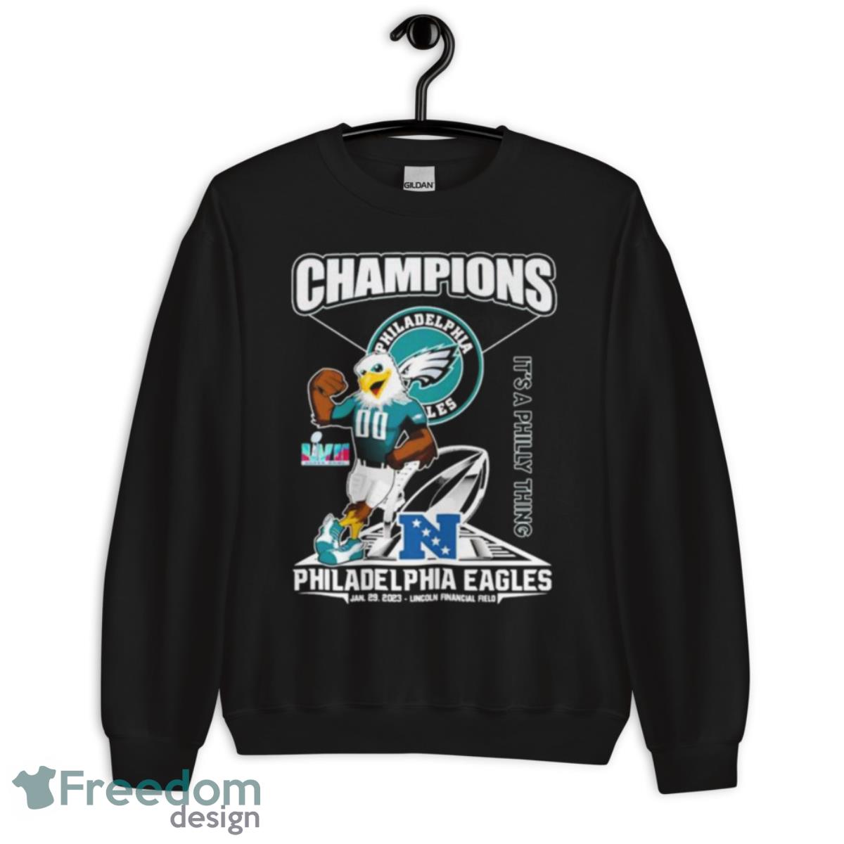 Official Philadelphia Eagles Swoop Mascot Super Bowl Champions It's a Philly  thing shirt, hoodie, sweater, long sleeve and tank top