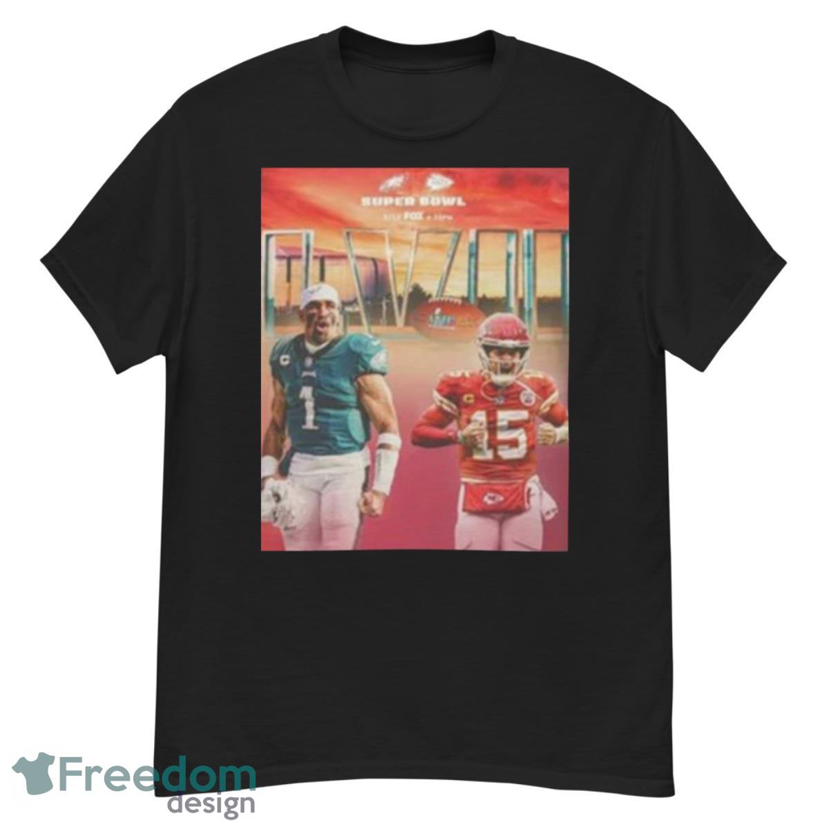 Philadelphia Eagles Vs Kansas City Chiefs Super Bowl LVII Shirt - G500 Men’s Classic T-Shirt