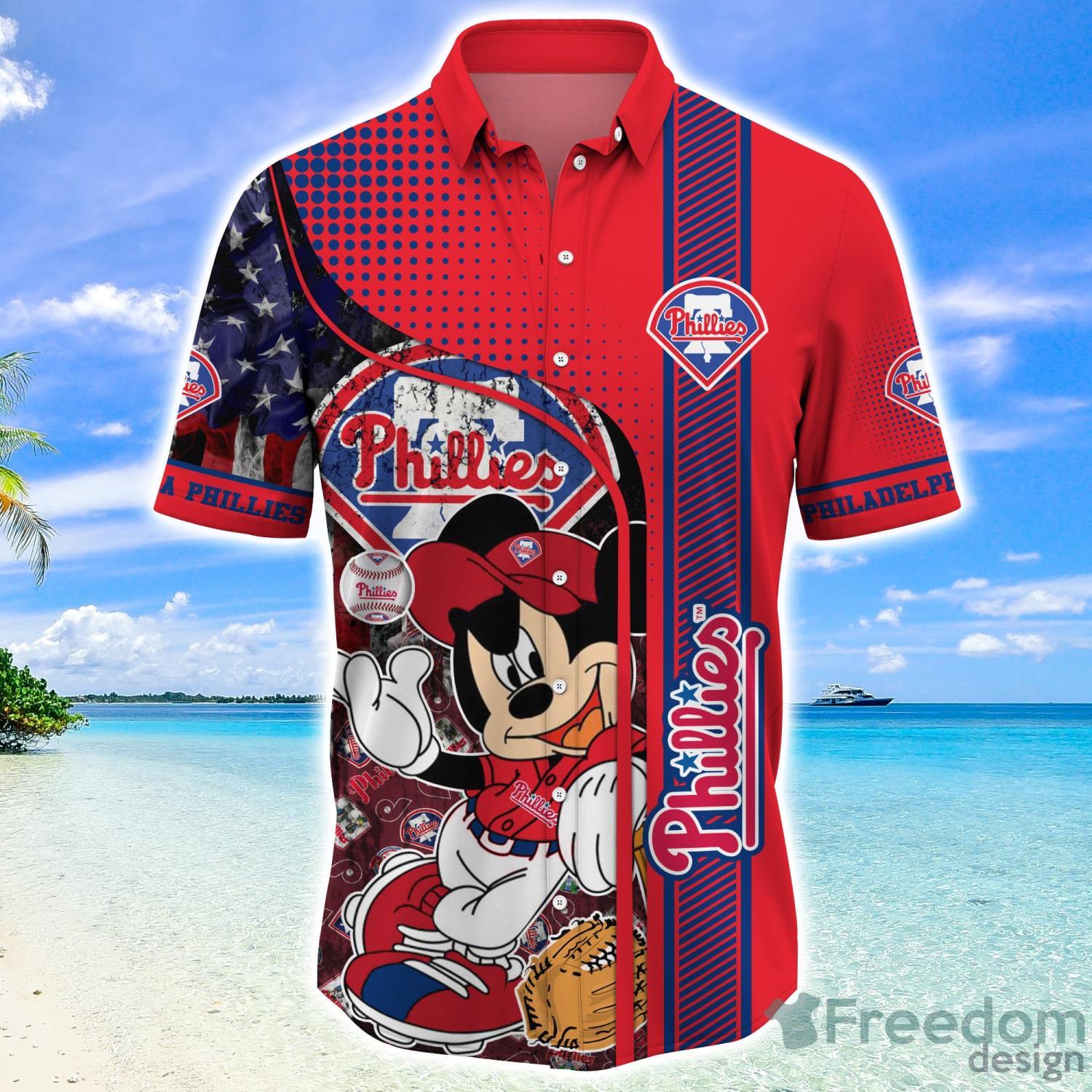 MLB Philadelphia Phillies Grateful Dead Phillies Hawaiian Shirt