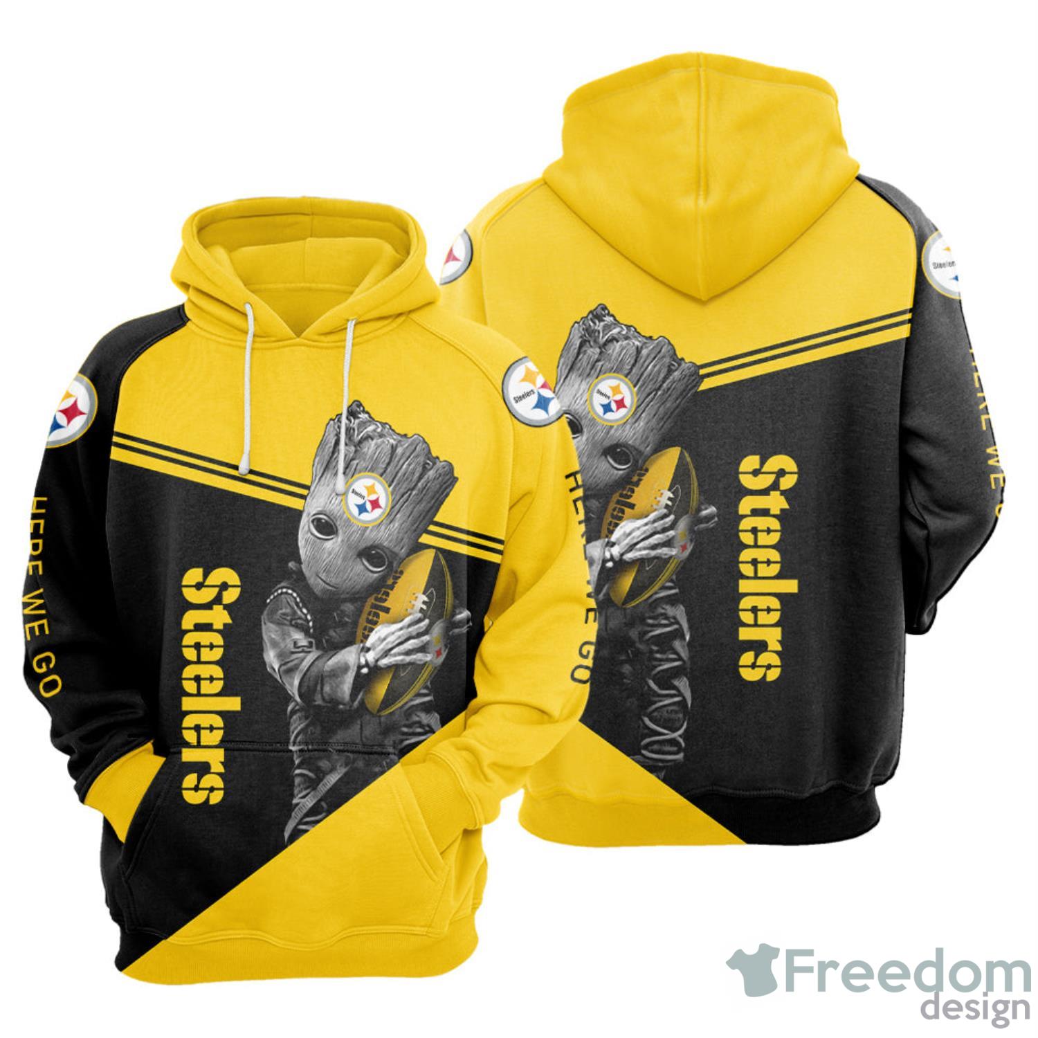 Men / Women Pittsburgh Steelers Mickey Mouse 3D Sweatshirt