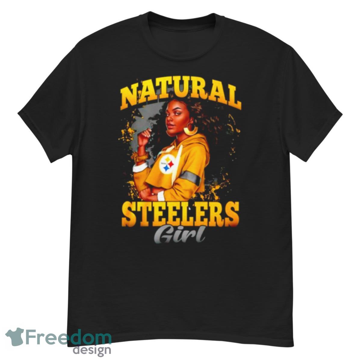 Pittsburgh Steelers Natural Steelers Girls Shirt - Freedomdesign