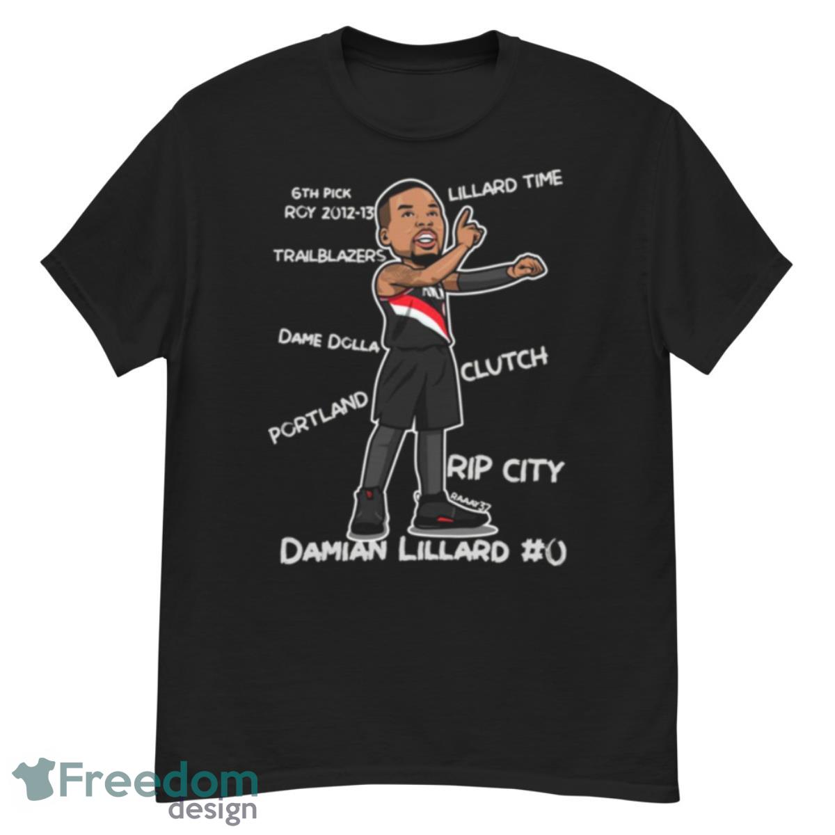 Portland Clutch Rip City Damian Lillard Shirt - G500 Men’s Classic T-Shirt