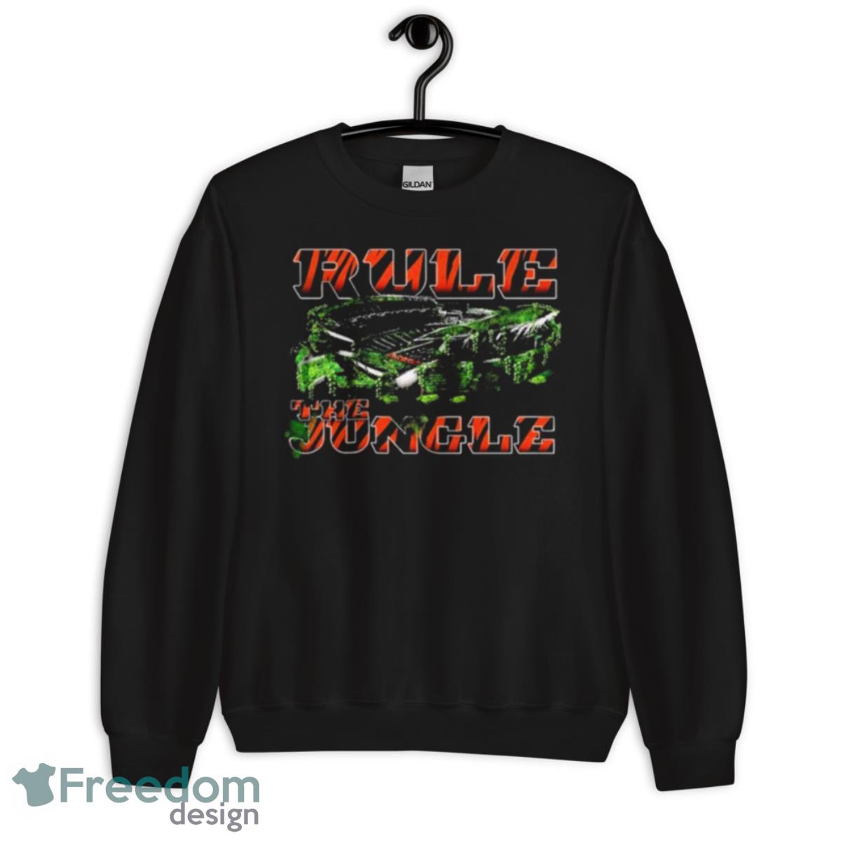 Rule The Jungle Stadium Cincinnati Bengals Shirt - Unisex Crewneck Sweatshirt Rule The Jungle Stadium Cincinnati Bengals Shirt - Unisex Crewneck Sweatshirt