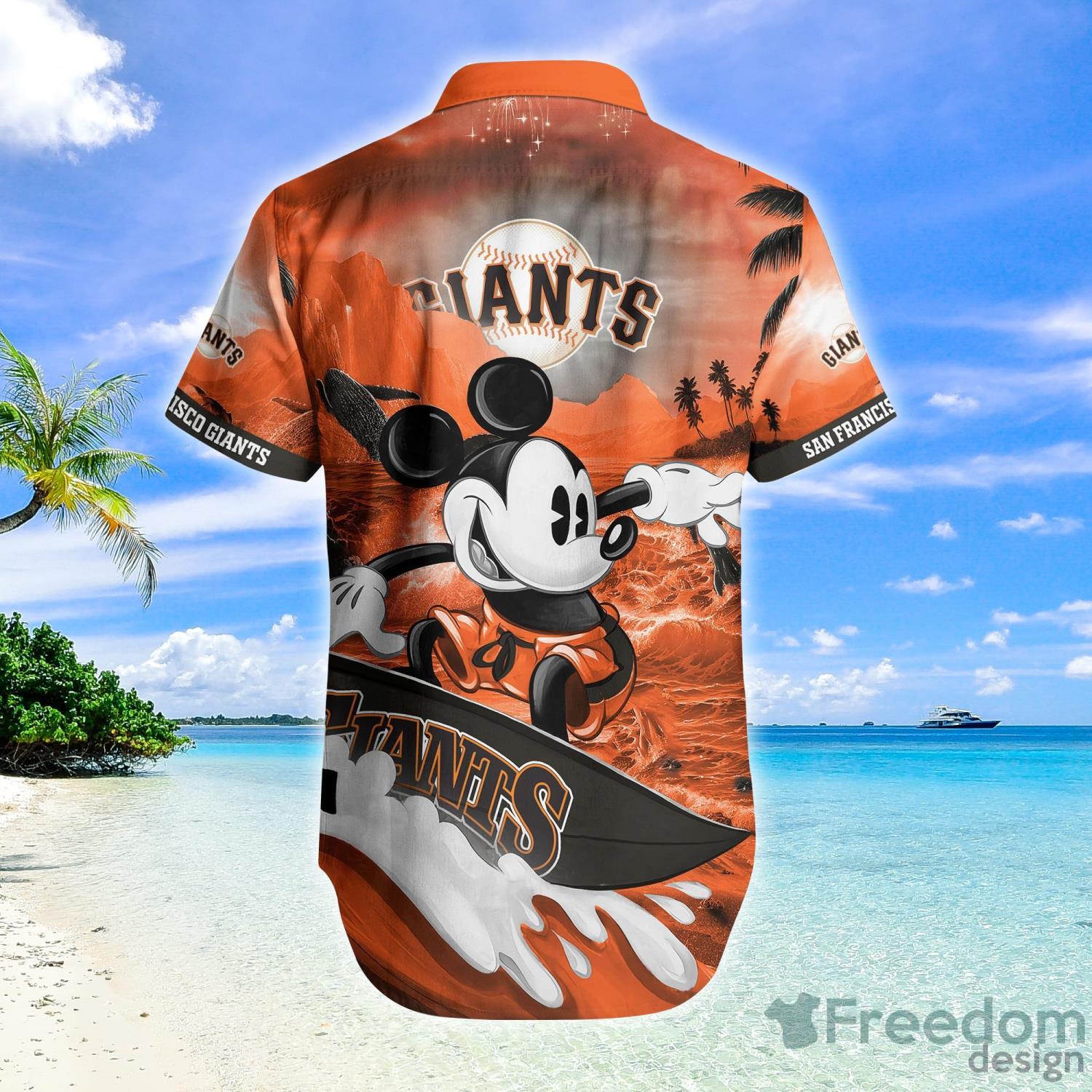 San Francisco Giants Logo MLB Hawaii Polo Shirt For Fans - Freedomdesign