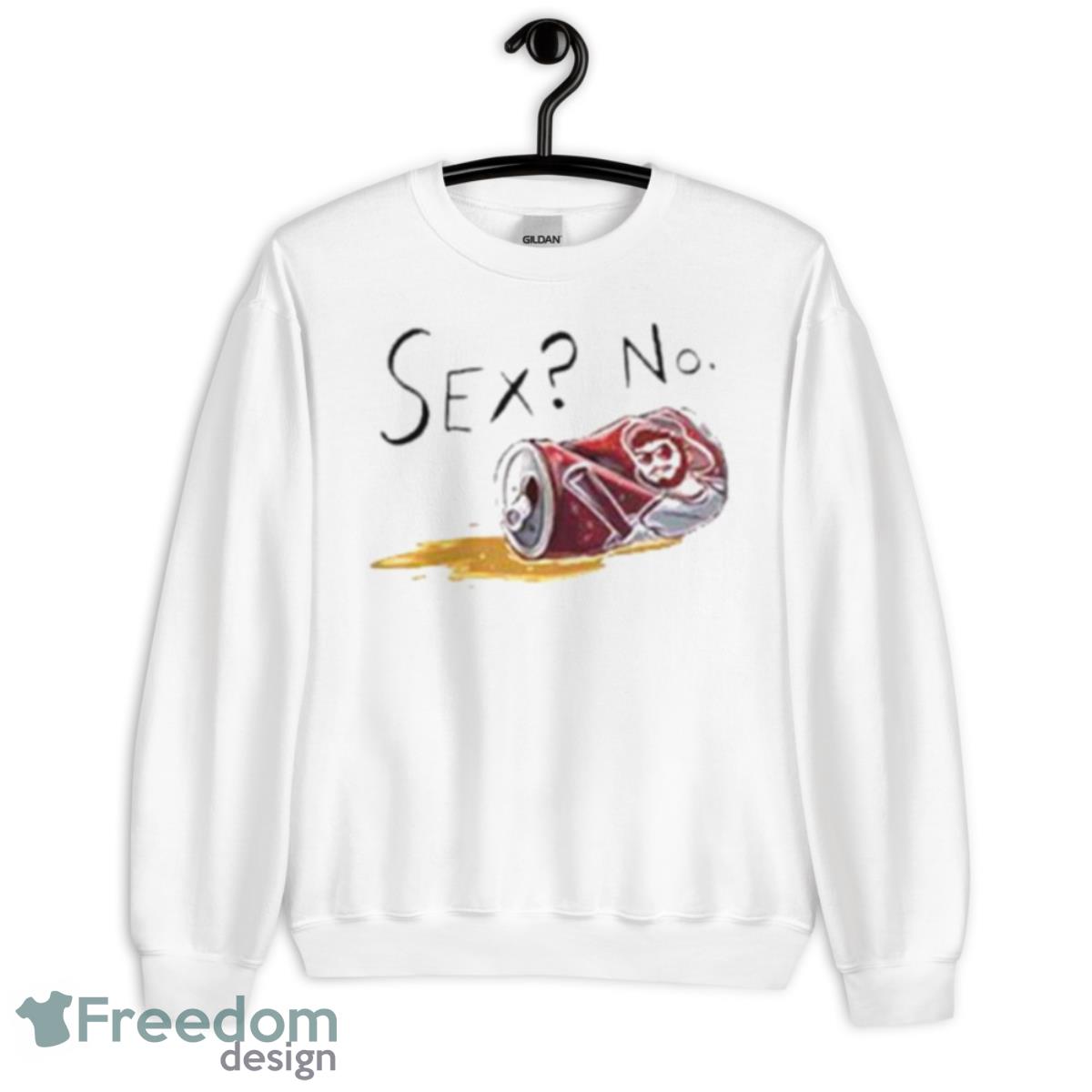 Sex No Shirt - Unisex Heavy Blend Crewneck Sweatshirt