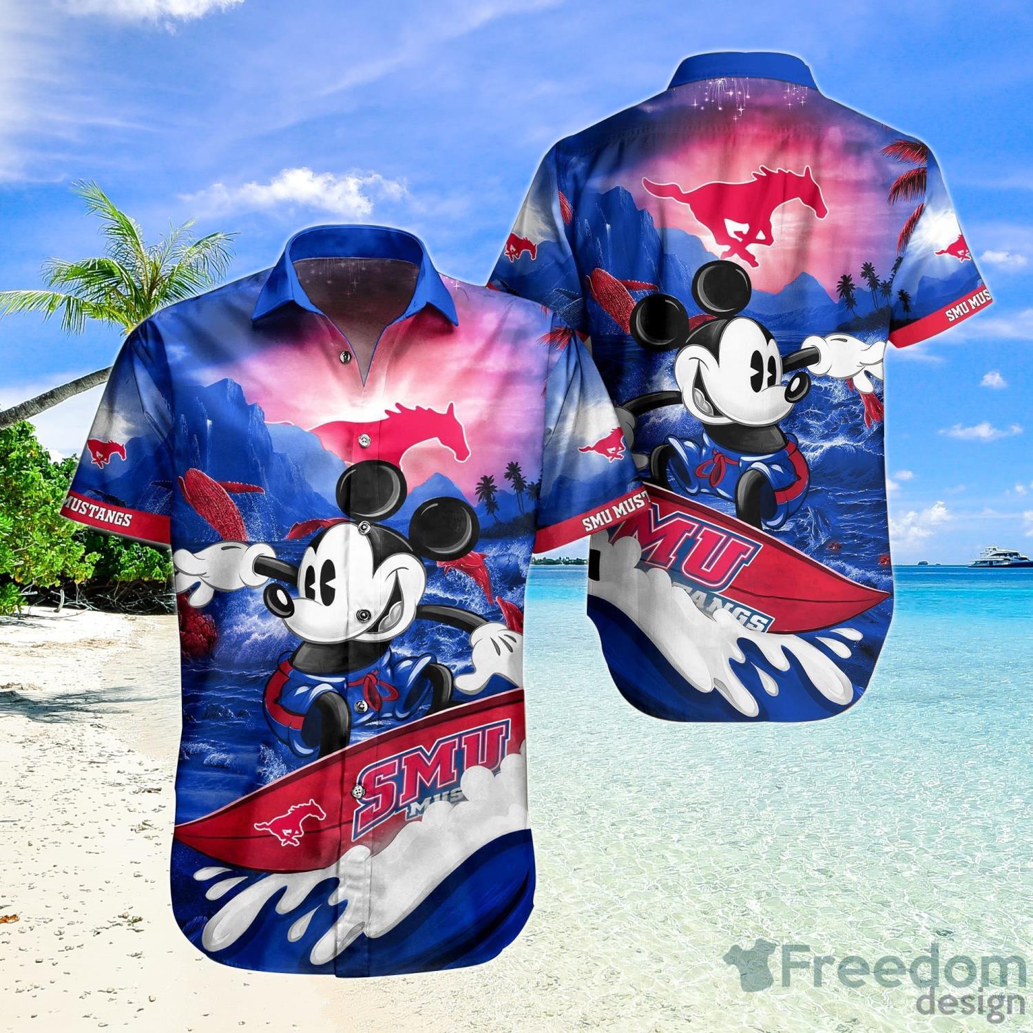 Carolina Panthers Mickey Mouse Hawaiian Shirt