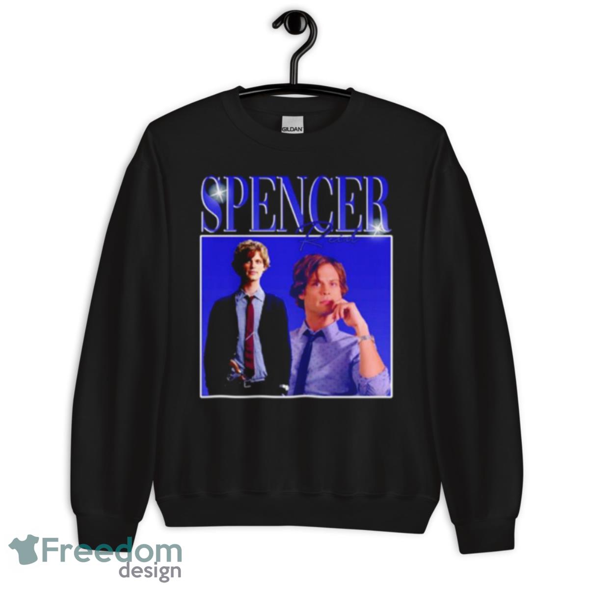 Spencer Reid Criminal Minds Vintage Shirt image Spencer Reid Criminal Minds Vintage Shirt - Unisex Crewneck Sweatshirt