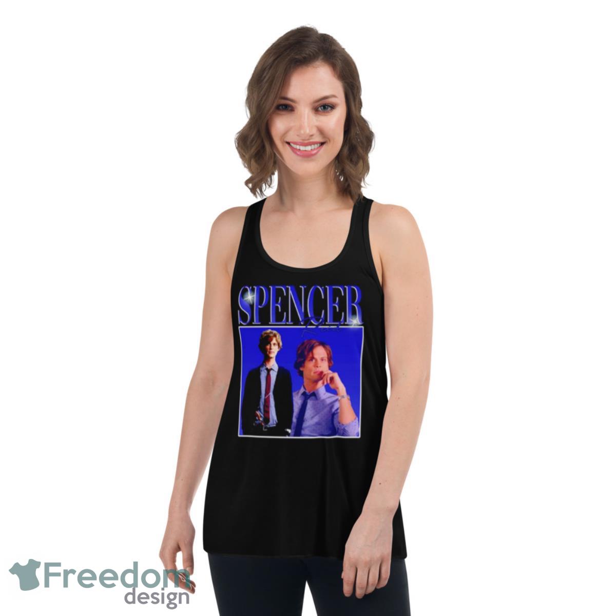 Spencer Reid Criminal Minds Vintage Shirt - Womens Flowy Racerback Tank Spencer Reid Criminal Minds Vintage Shirt - Womens Flowy Racerback Tank