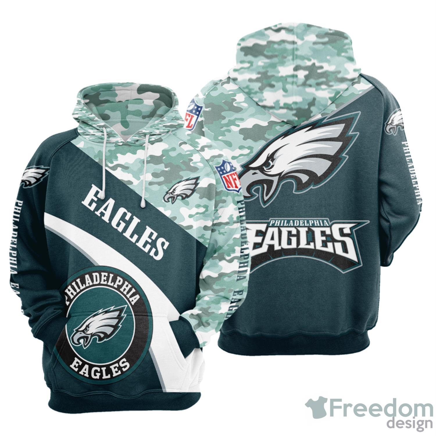 Sports Team Nfl Philadelphia Eagles 3D Hoodie - Freedomdesign