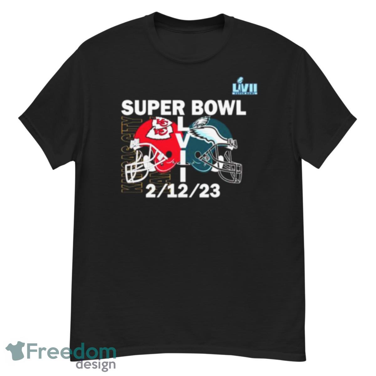 Super Bowl LVII Playoff Philadelphia Vs Kansas City Matchup Lombardi Trophy In Arizona Shirt - G500 Men’s Classic T-Shirt