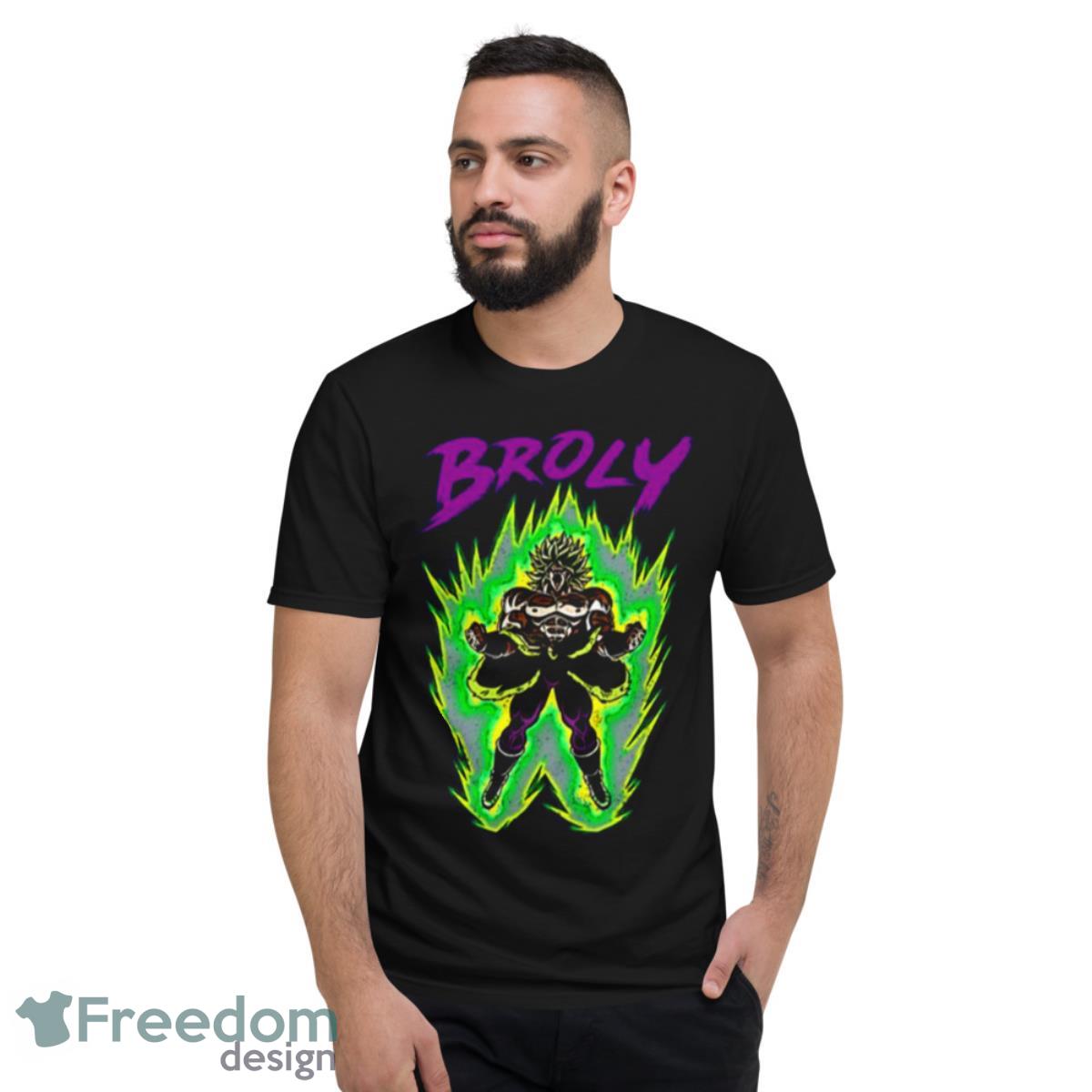 Super Saiyan Broly From Dragon Ball Shirt - Short Sleeve T-Shirt