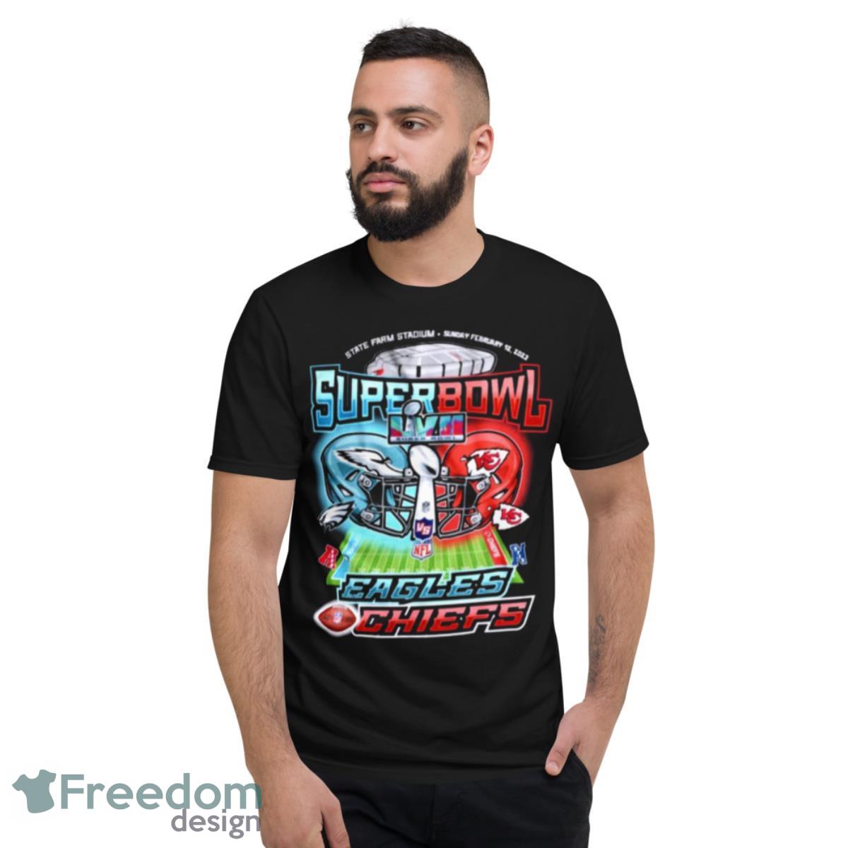 2023 Philadelphia Eagles Vs Kansas City Chiefs In Super Bowl 57 T Shirt -  Peanutstee