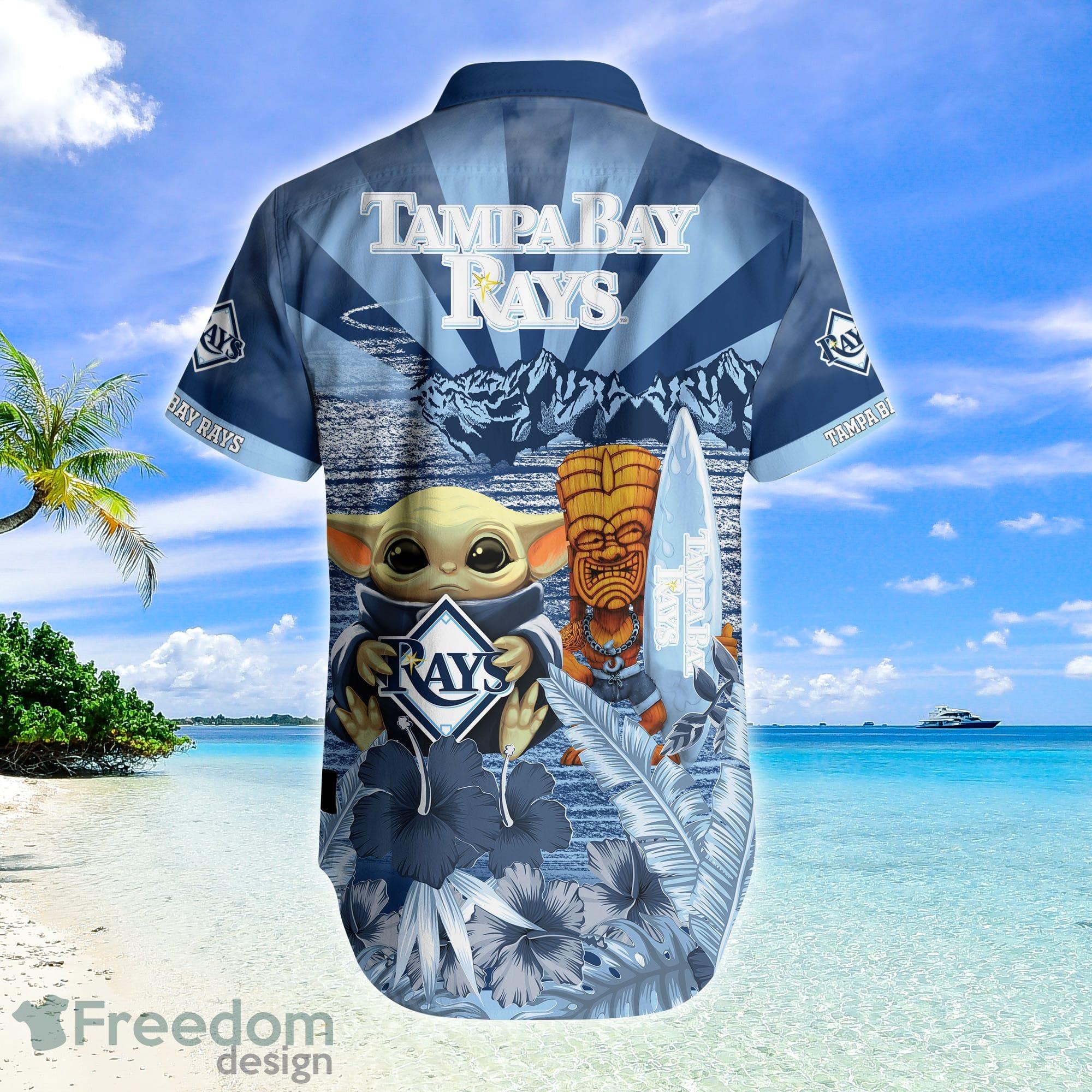 Tampa Bay Rays MLB Us Flag Hawaiian Shirt Custom Summer Aloha