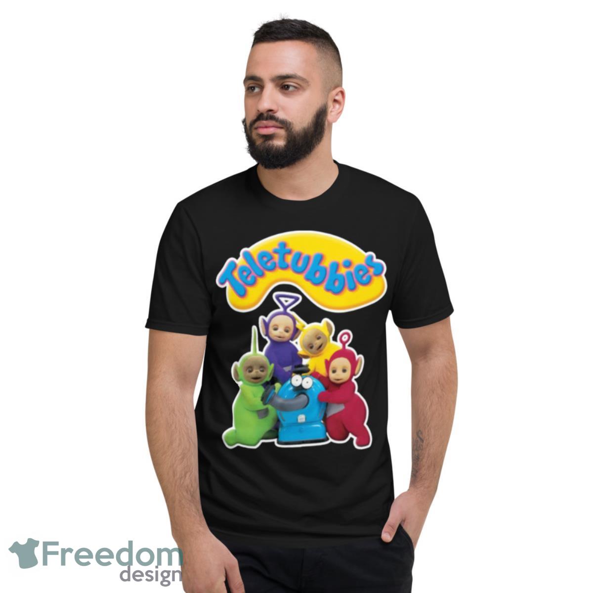 Teletubbies And Vacuum Shirt - Short Sleeve T-Shirt