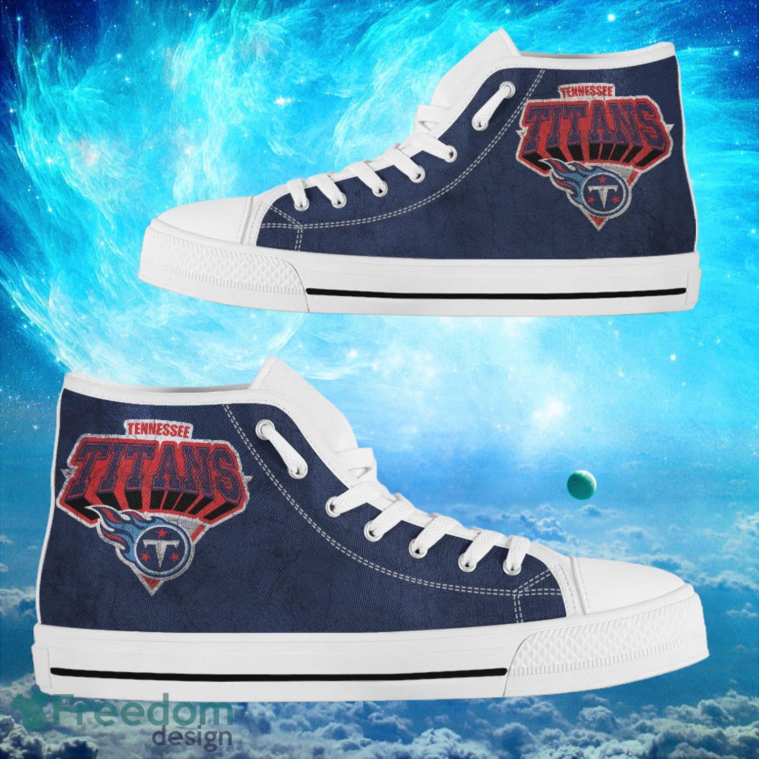 Tennessee Titans Shoes Custom High Top Sneakers