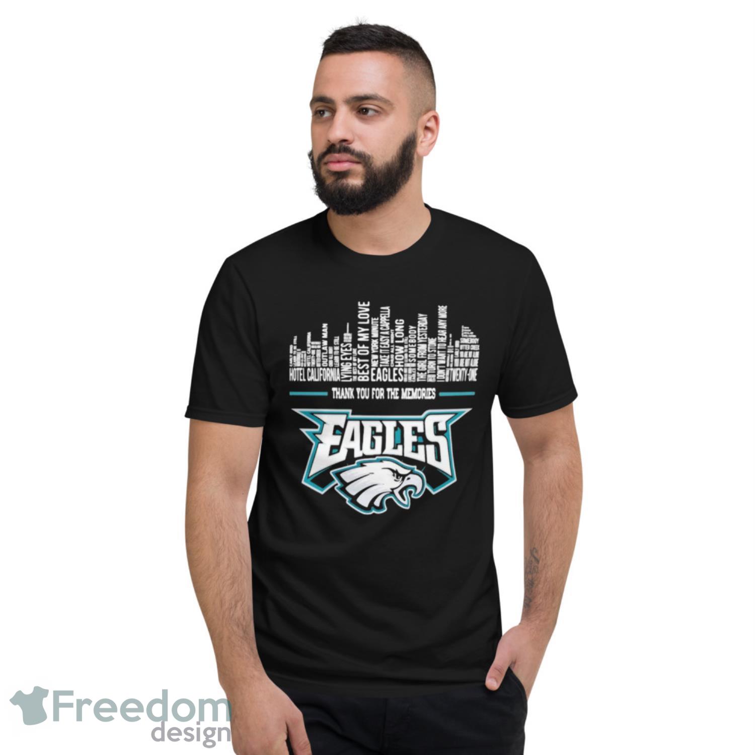 Thank you for the memories philadelphia eagles football shirt