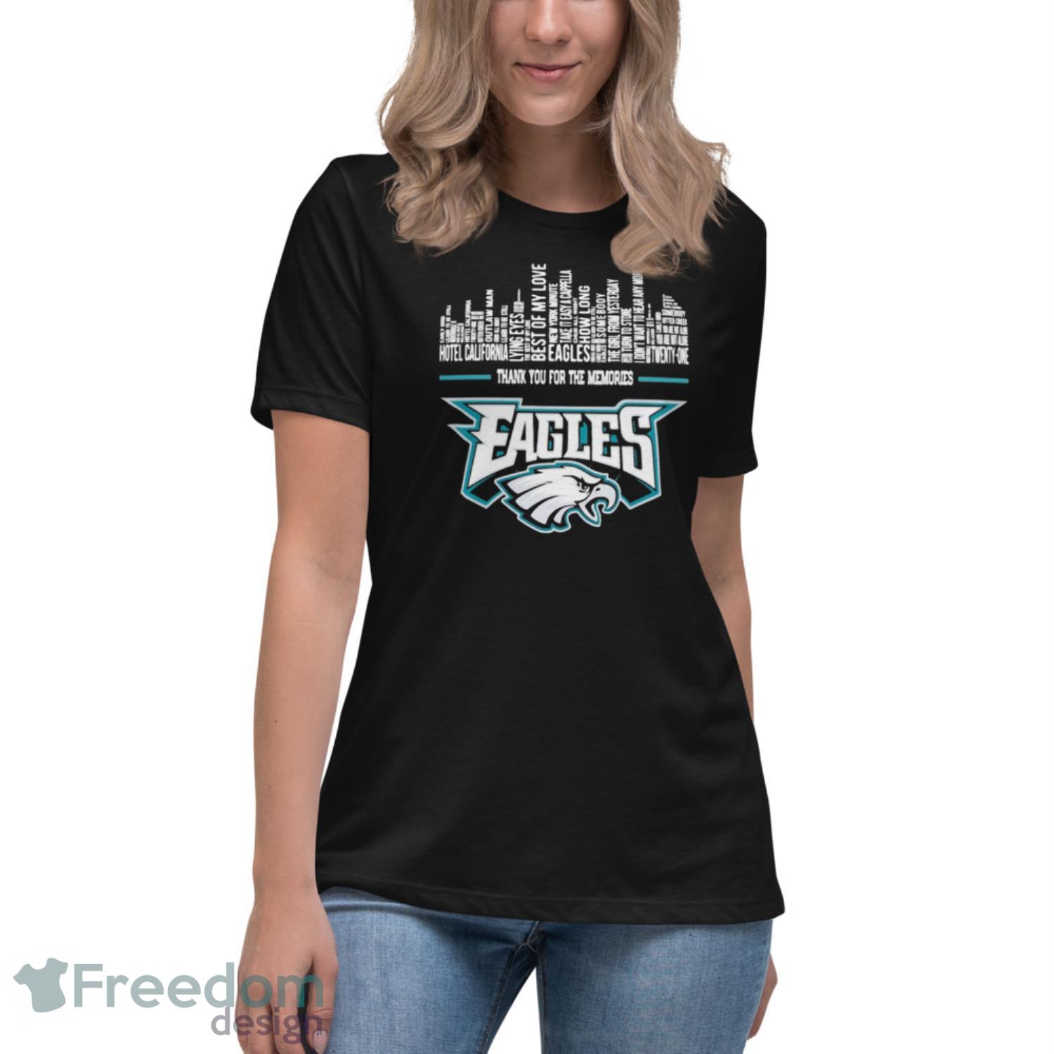 Thank you for the memories philadelphia eagles football shirt