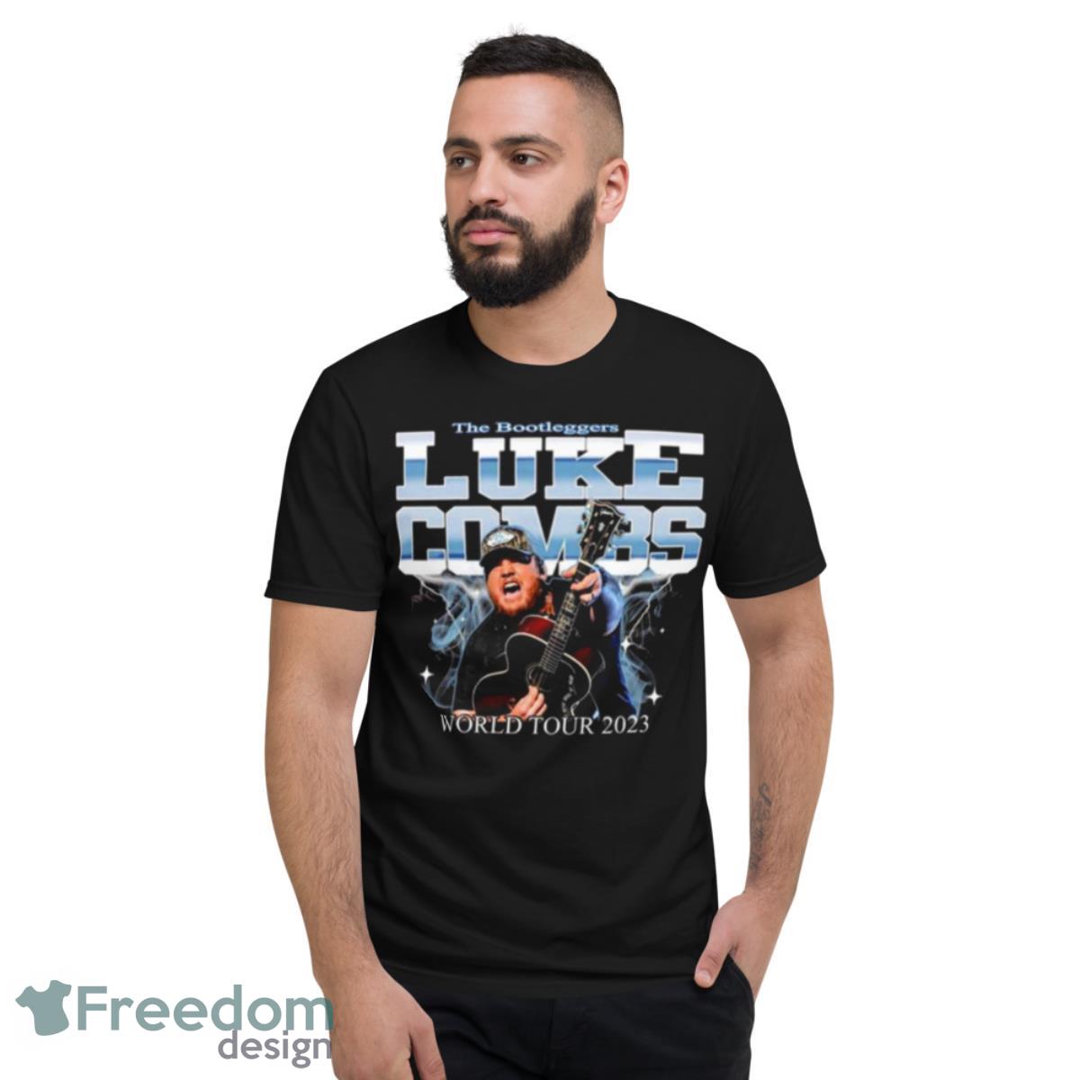 The Bootleggers Luke Combs World Tour 2023 Shirt - Short Sleeve T-Shirt