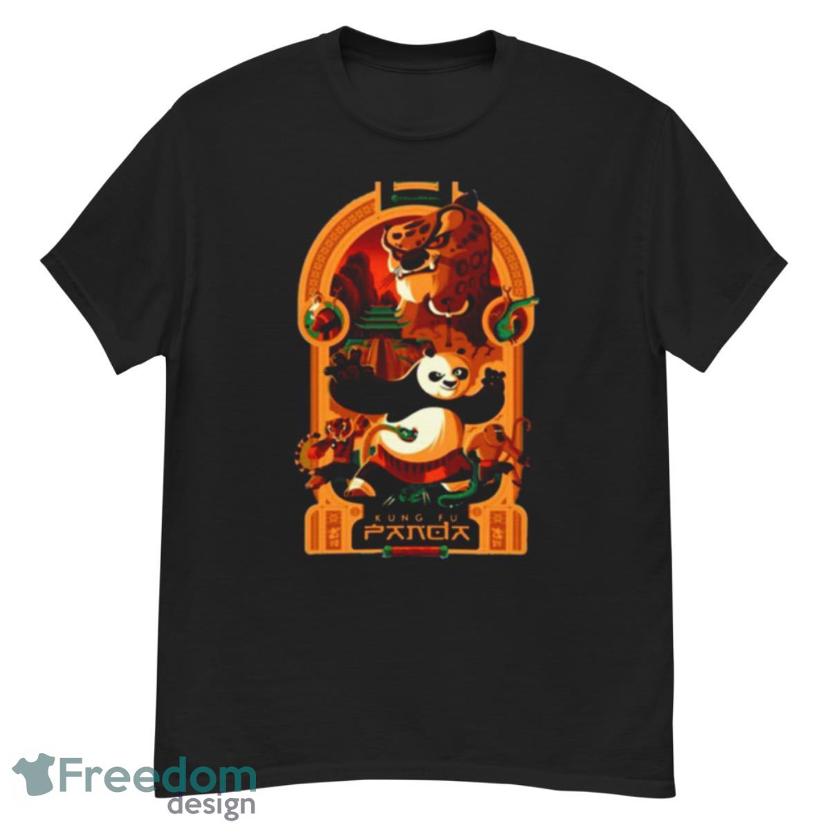 Traditional Design Kung Fu Panda Shirt - G500 Men’s Classic T-Shirt